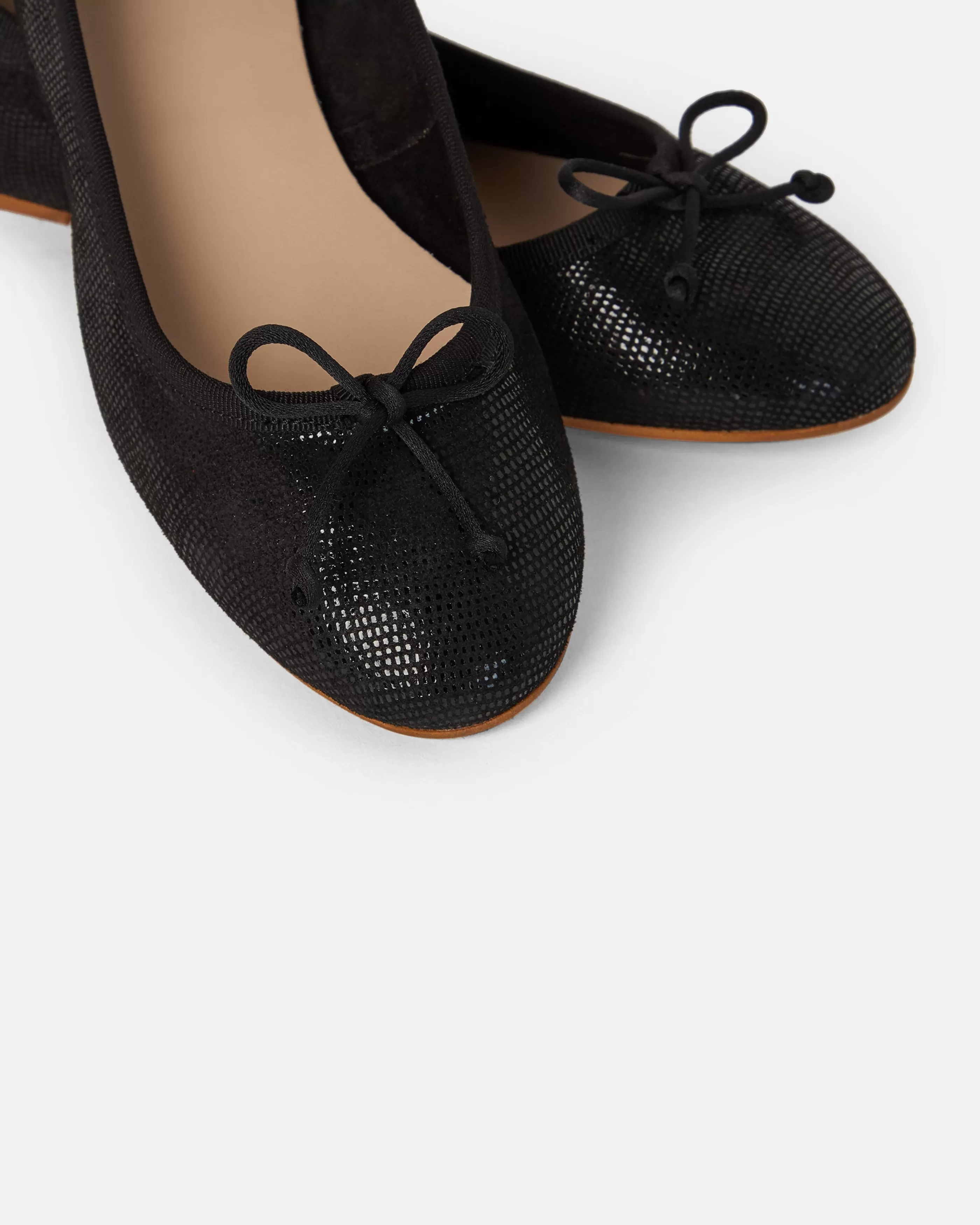 Minelli Mocassins & Derbies | Ballerines<BALLERINES CLARIA/IMP NOIR