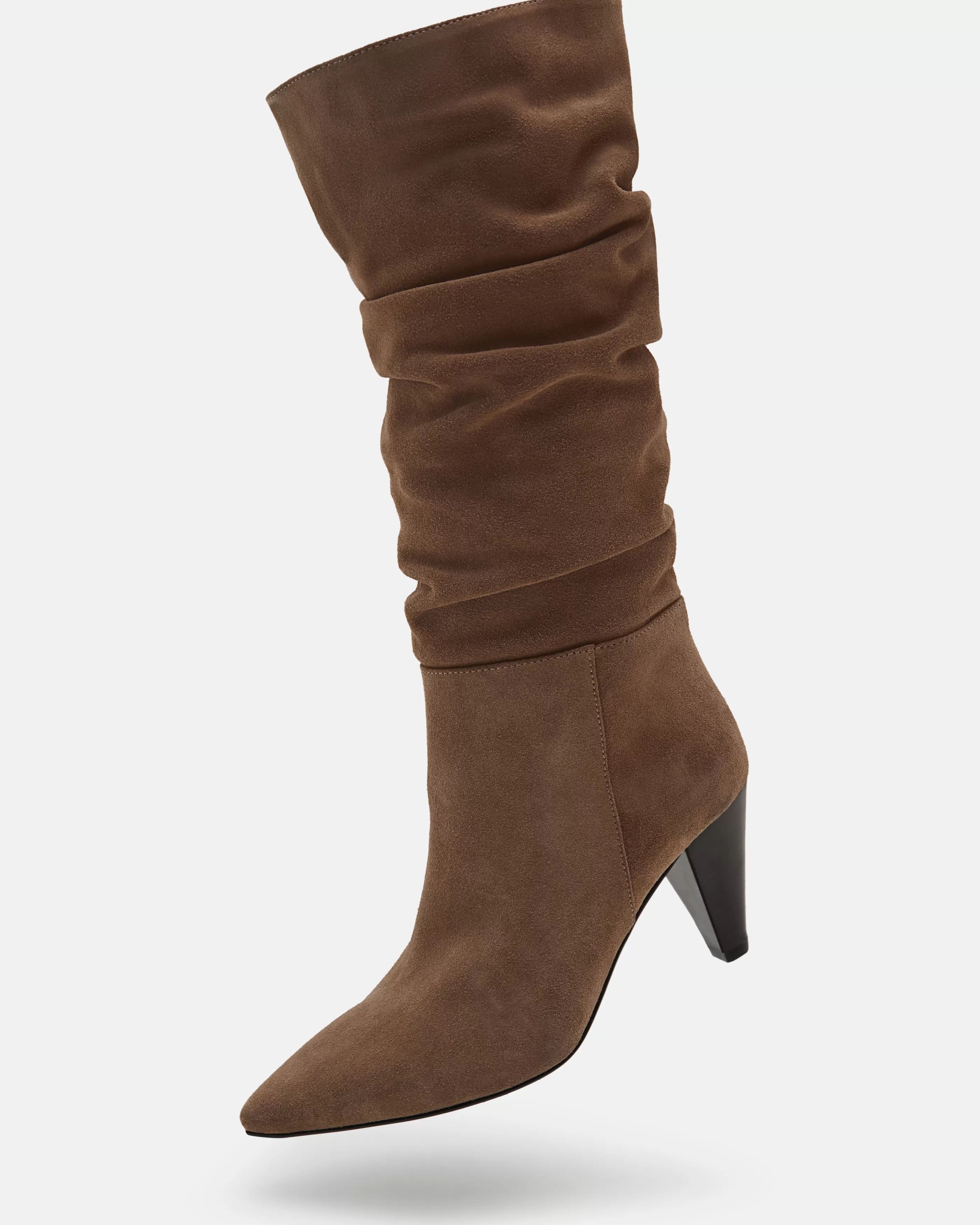 Minelli Western | Soft Brown<BOTTES FARRAH/VEL SABLE