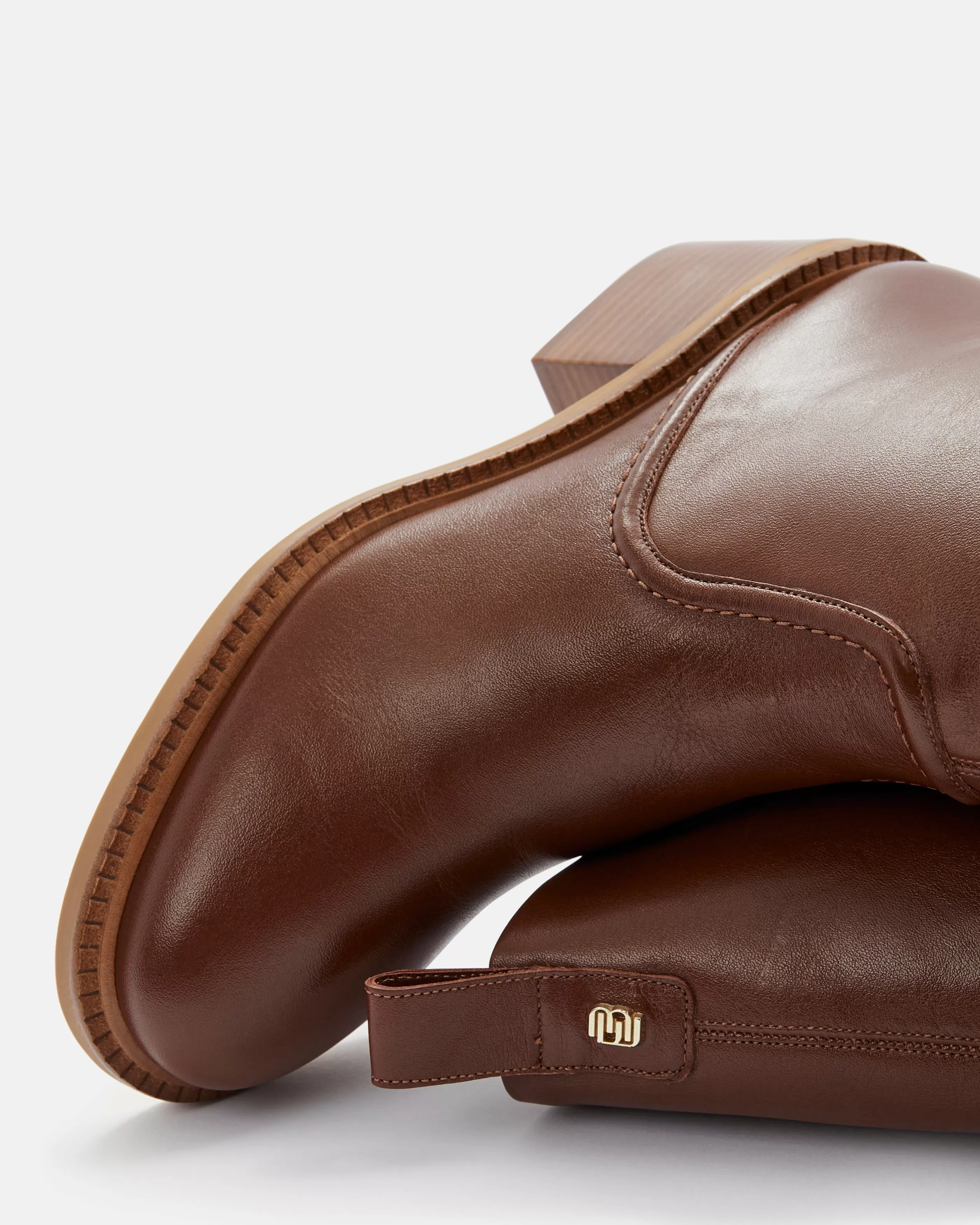 Minelli Western | Le Monogramme<BOTTES KIBANI COGNAC