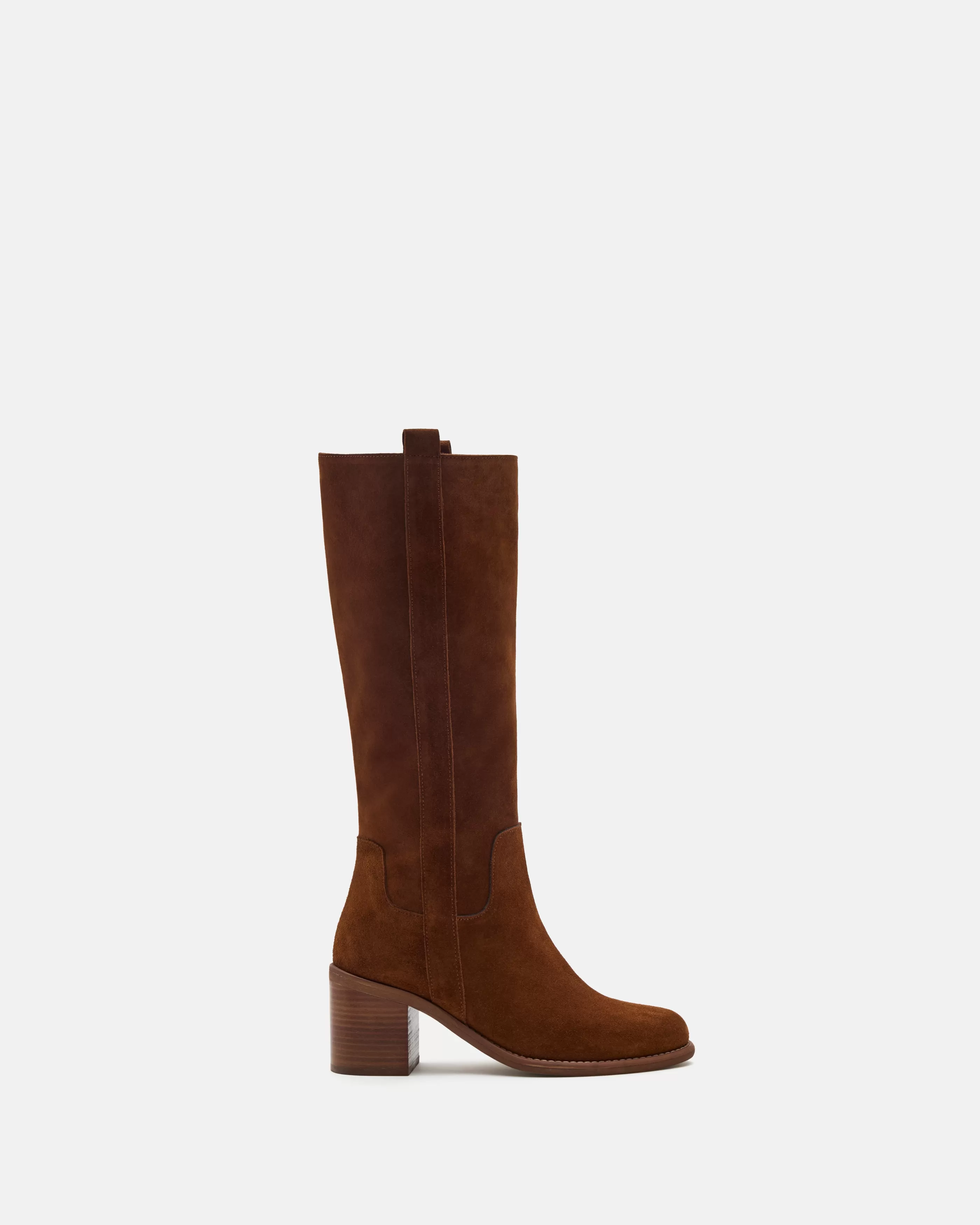 Minelli Western | Soft Brown<BOTTES RANCH/VEL COGNAC