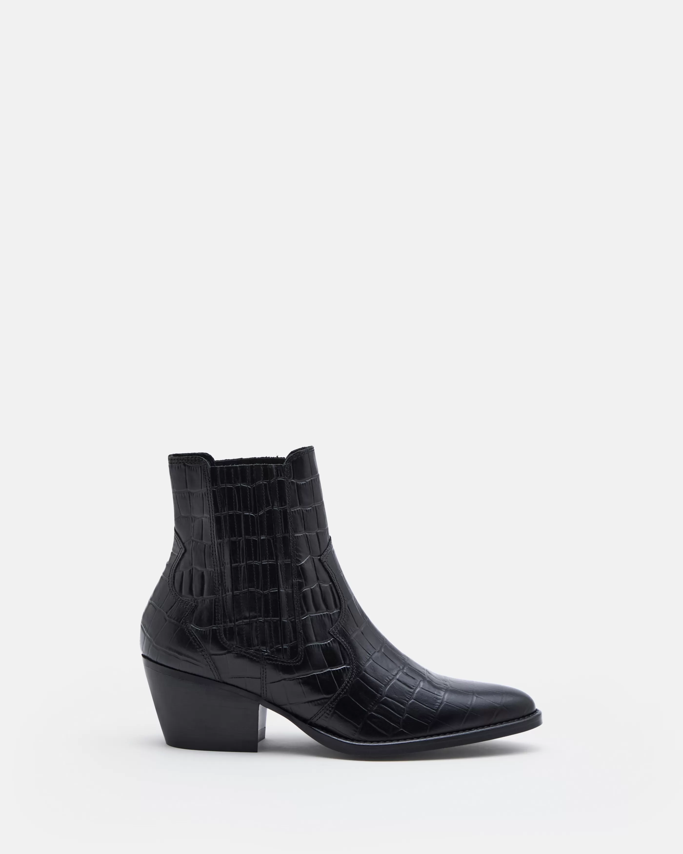 Minelli Western | Bottines & Boots<BOTTINES ELSIE/CRK NOIR