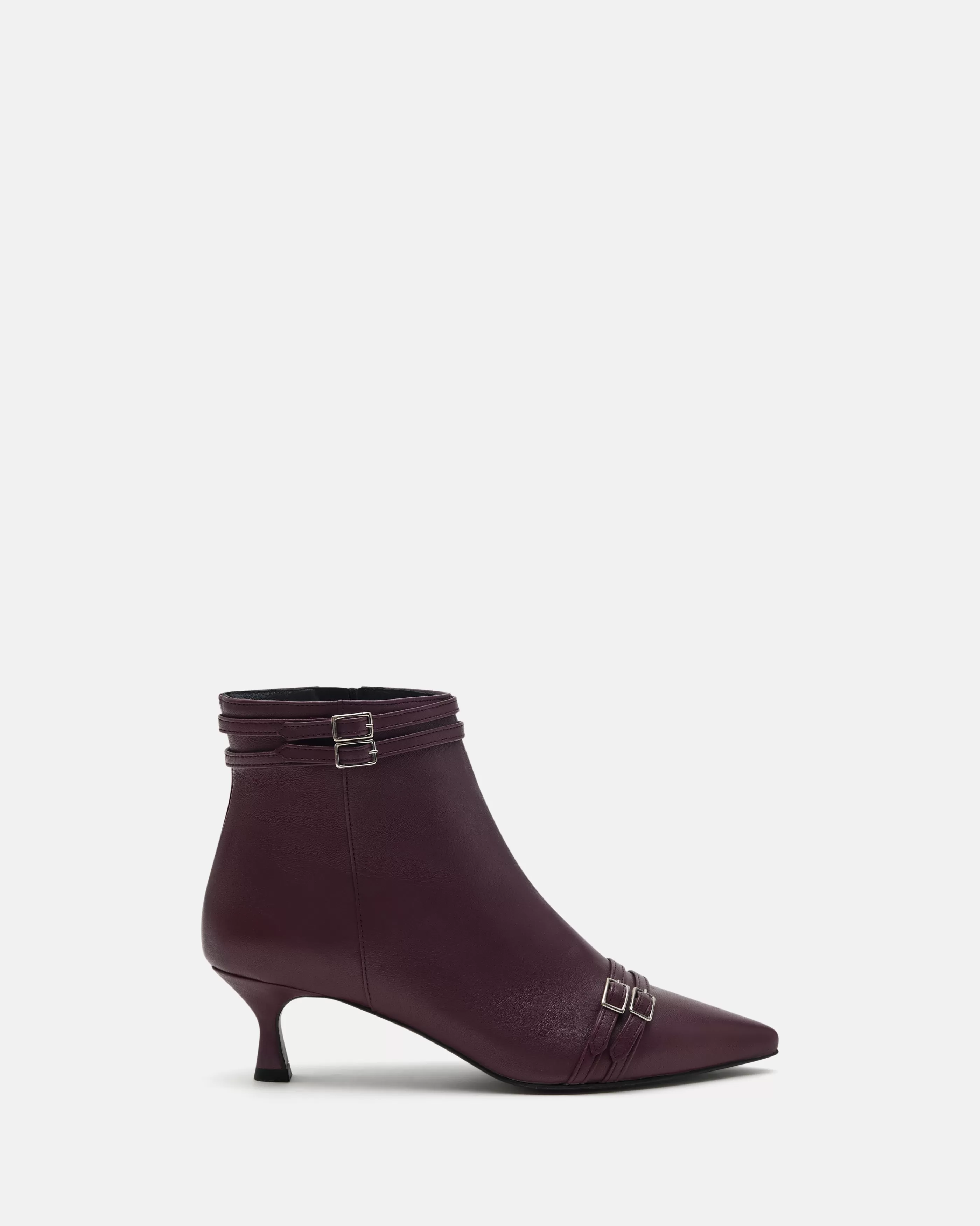 Minelli Deep Burgundy | Bottines & Boots<BOTTINES FILIA POURPRE