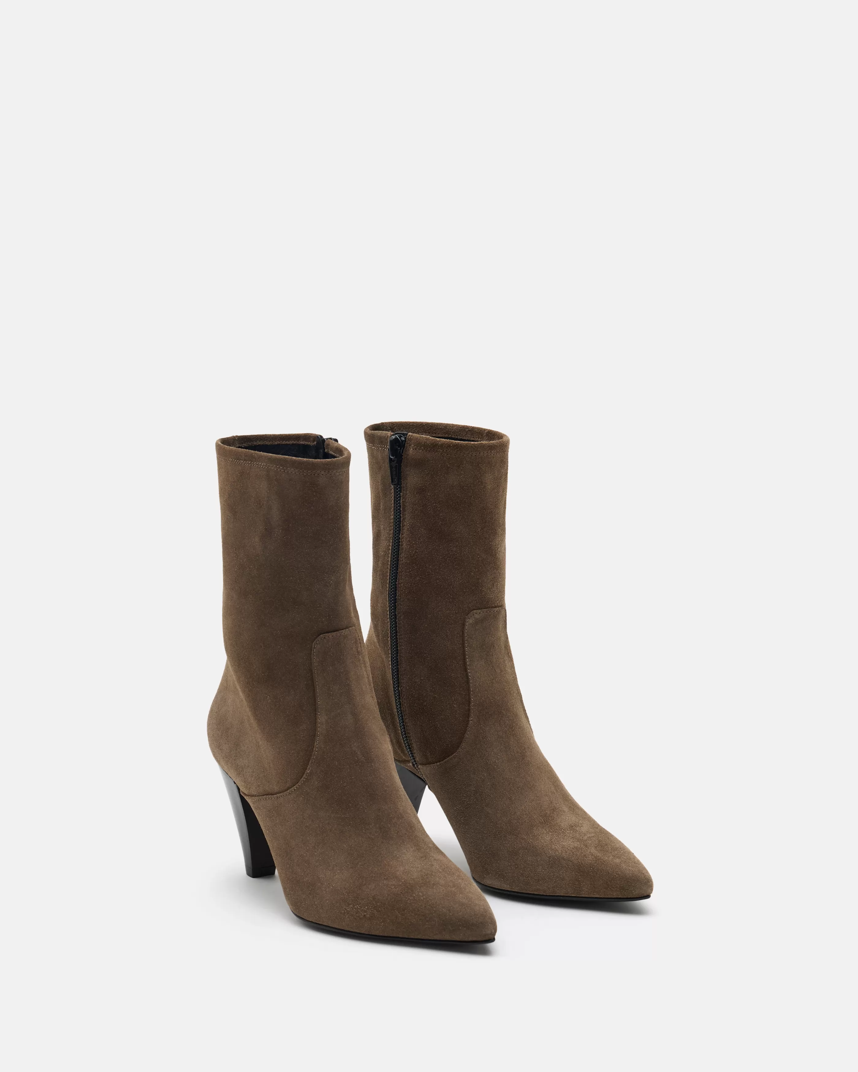 Minelli Western | Soft Brown<BOTTINES FLAVIE/VEL KAKI