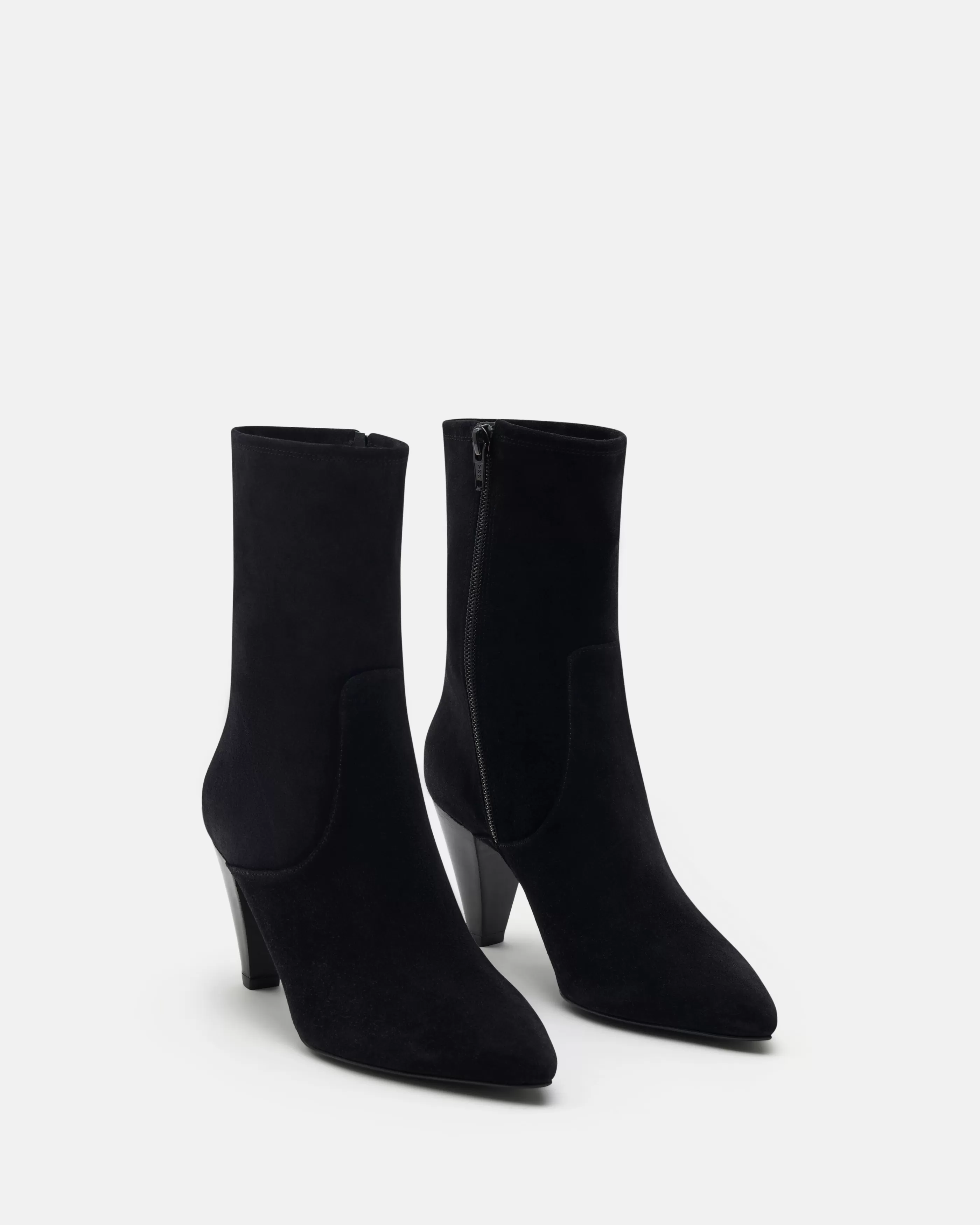 Minelli Western | Bottines & Boots<BOTTINES FLAVIE/VEL NOIR