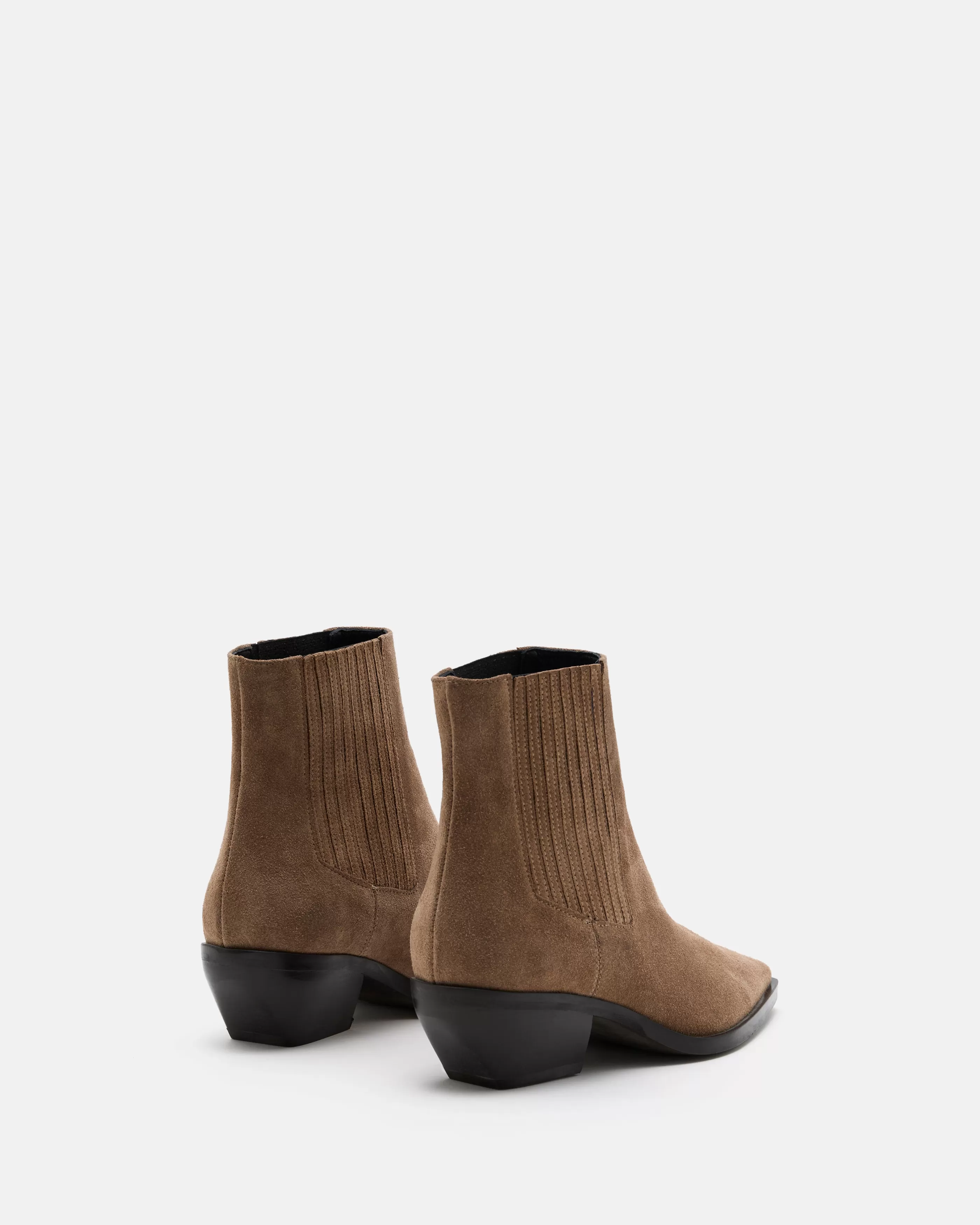 Minelli Western | Soft Brown<BOTTINES FRESNO/VEL TAUPE