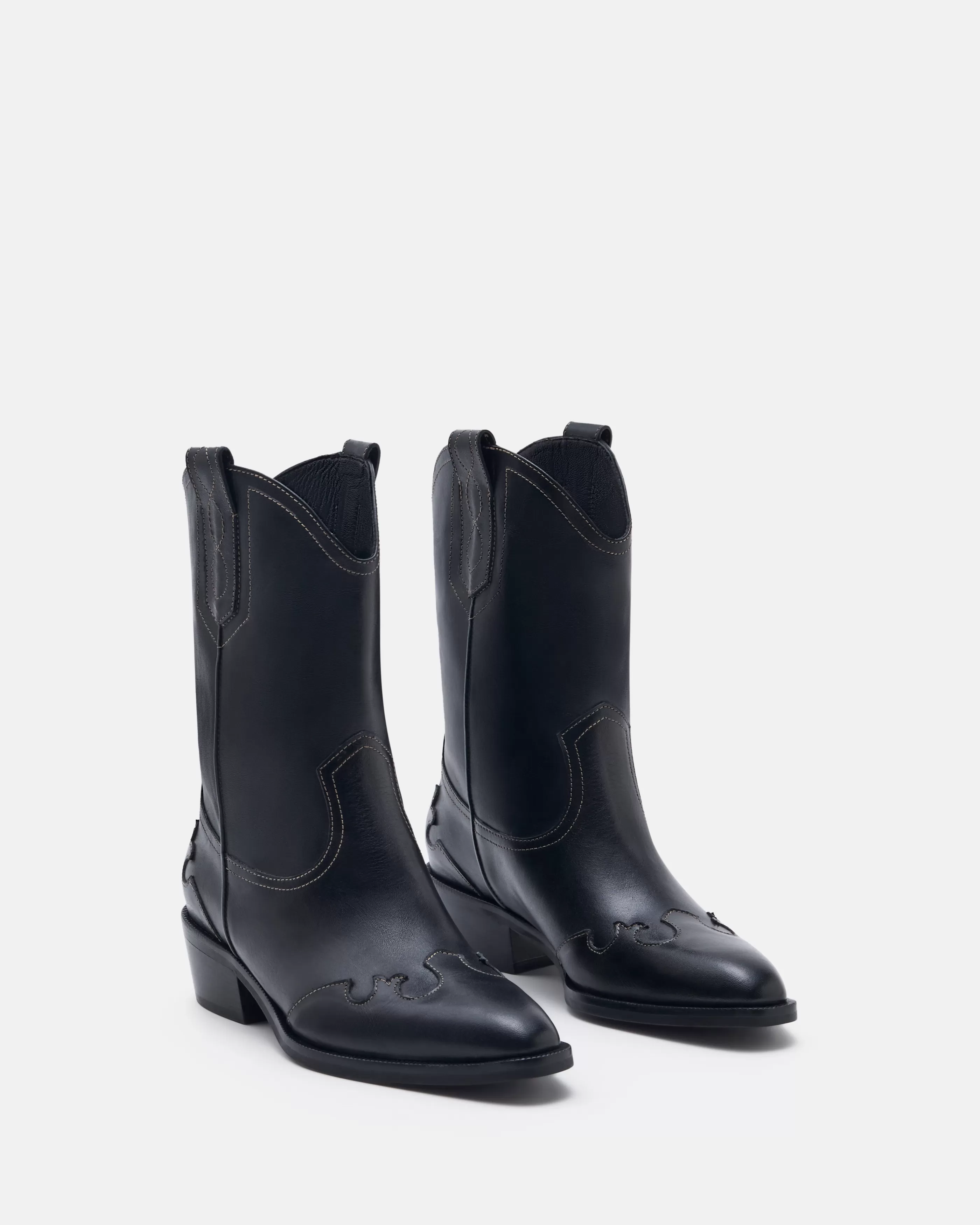 Minelli Western | Bottines & Boots<BOTTINES MEMPHIS NOIR