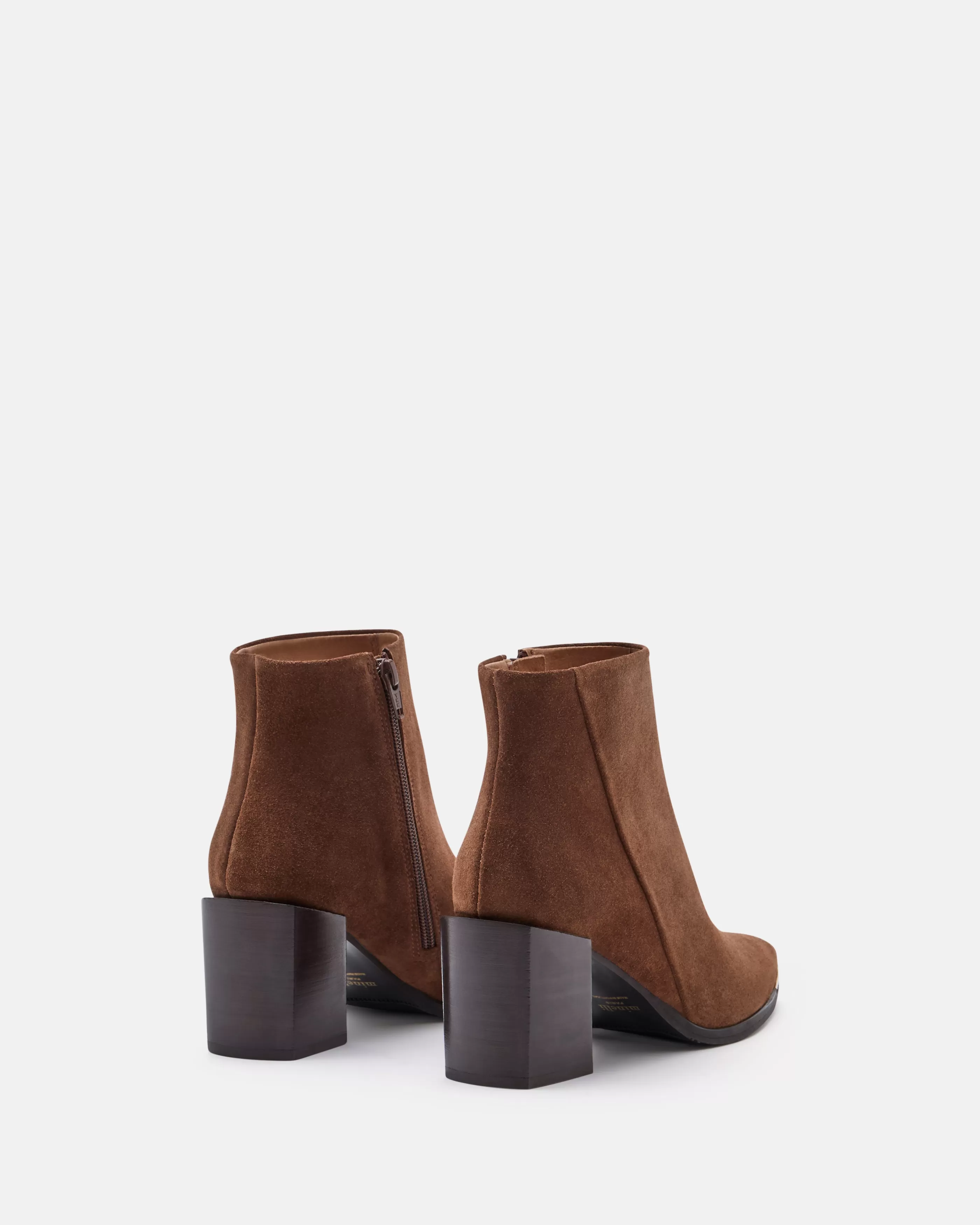 Minelli Western | Soft Brown<BOTTINES MONTANA/VEL COGNAC