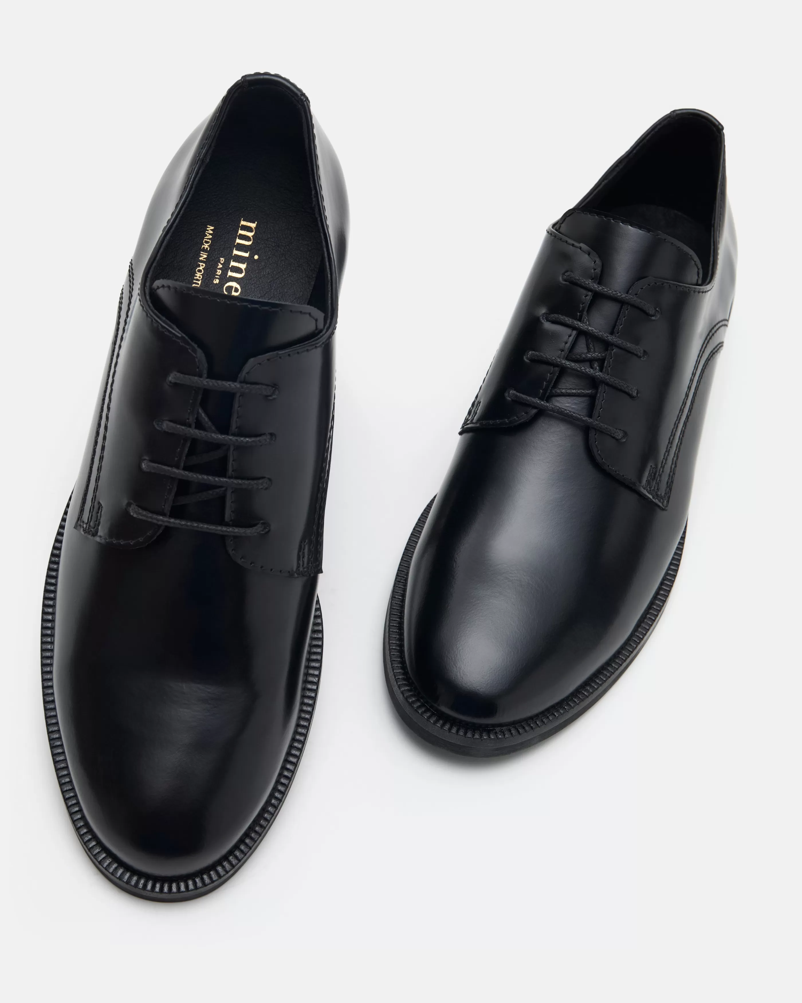 Minelli Mocassins & Derbies<DERBIES PERINE NOIR