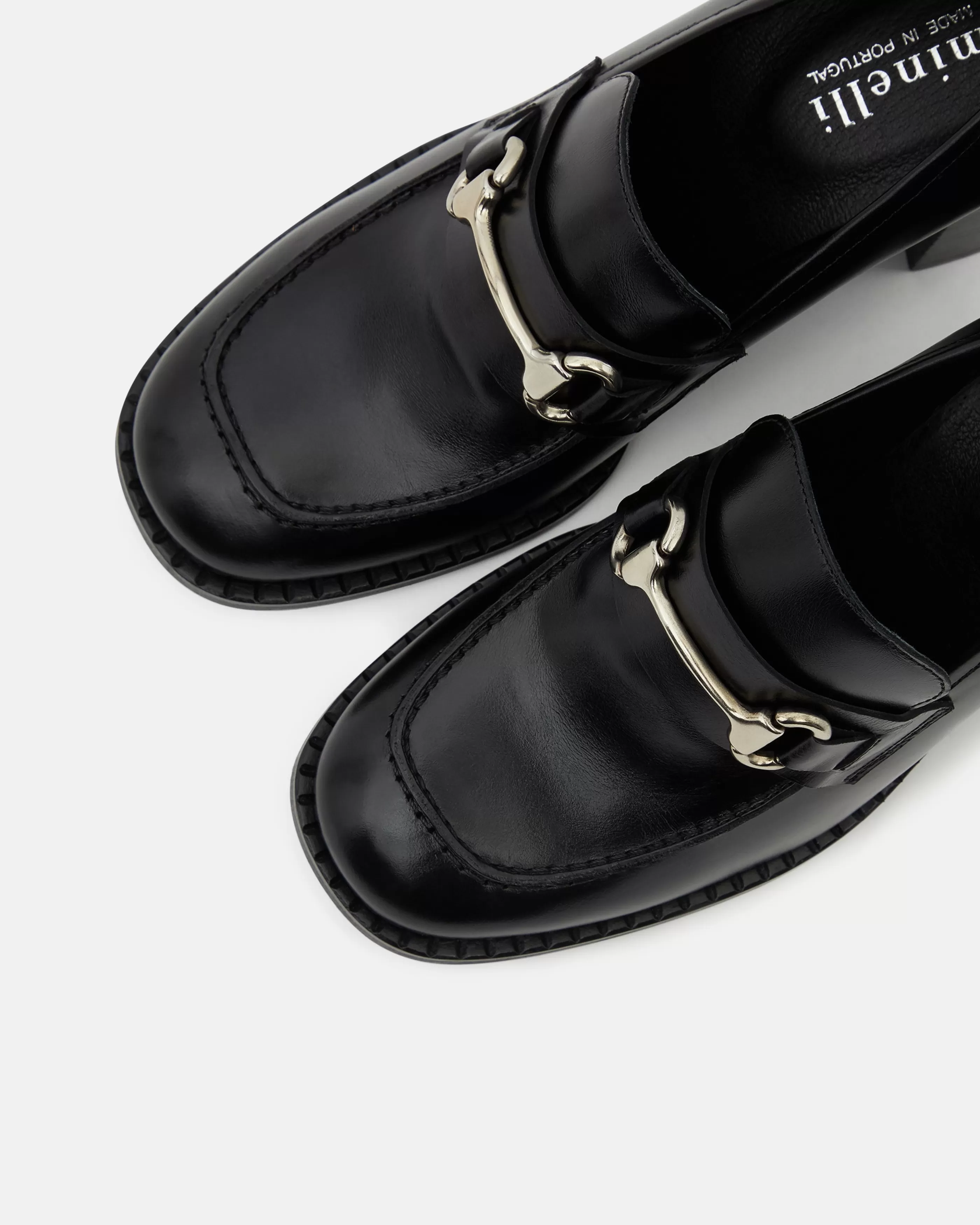 Minelli Escarpins | Mocassins & Derbies<MOCASSINS HAUTS CALEA/LIS NOIR