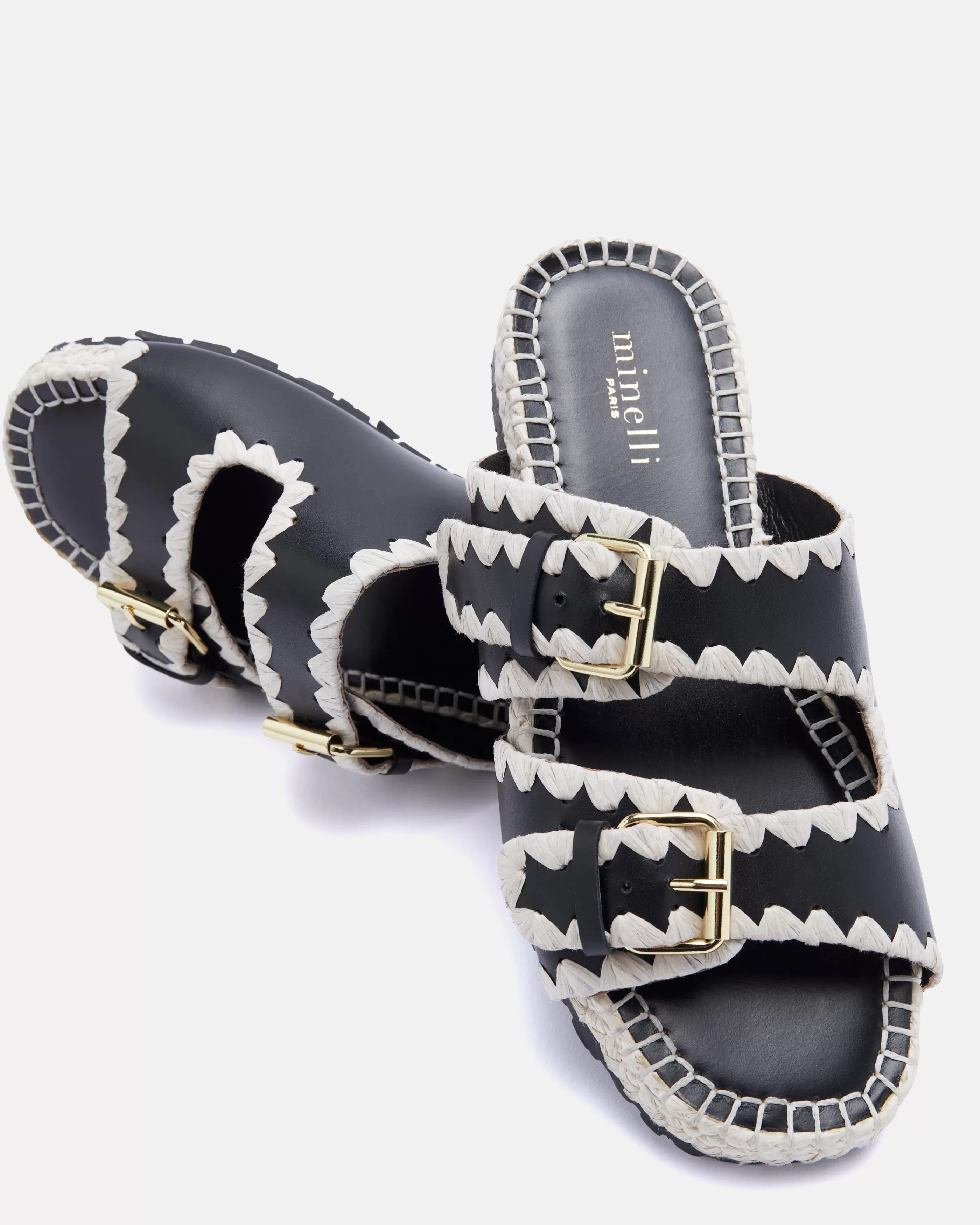 Minelli Sandales & Mules | Sandales<MULES ISALYS NOIR