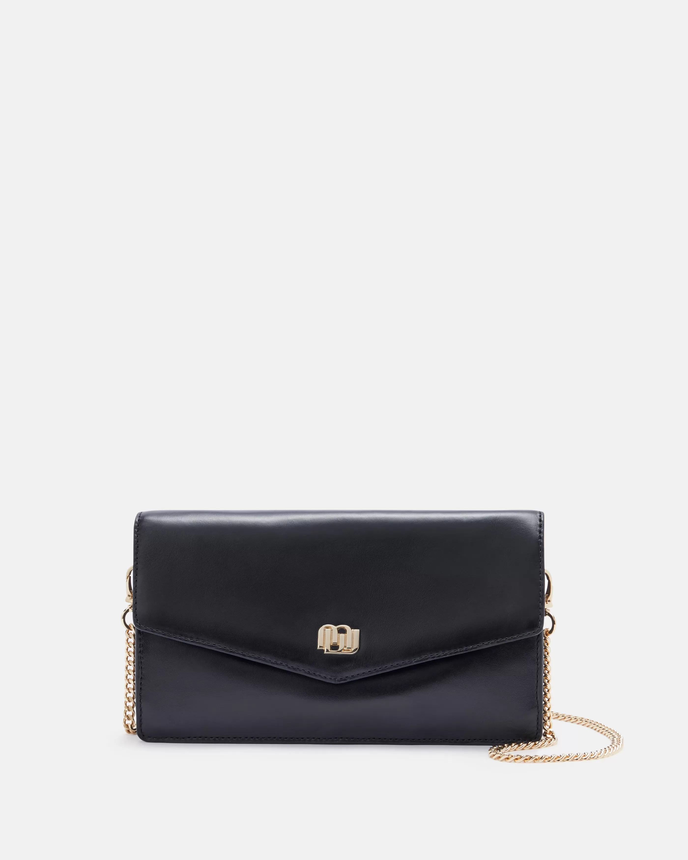 Minelli Le Monogramme | Sacs En Cuir<PETIT SAC CUIR KATY NOIR