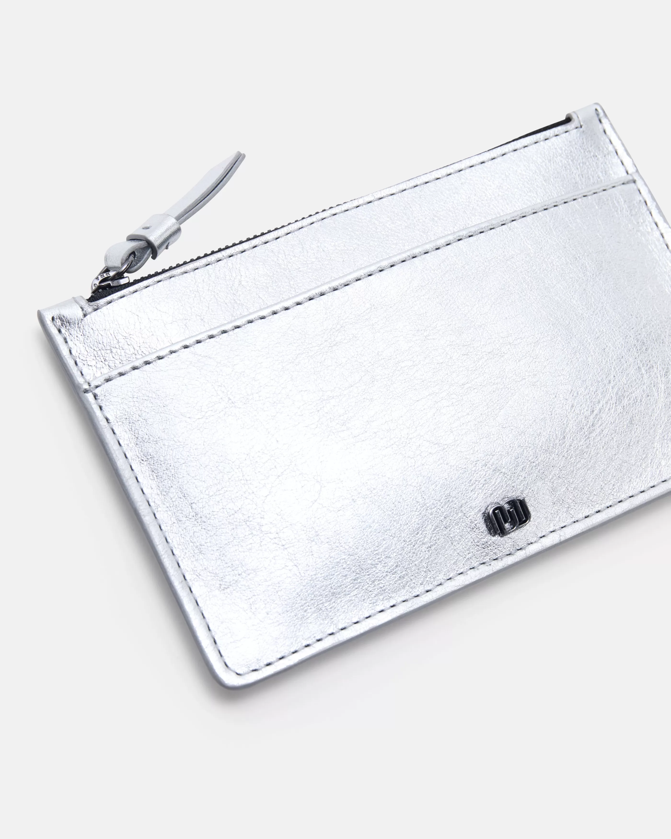 Minelli Le Monogramme | Petites Maroquineries<POCHETTE KALYA/MET ARGENT KALYA/MET-PLATINE