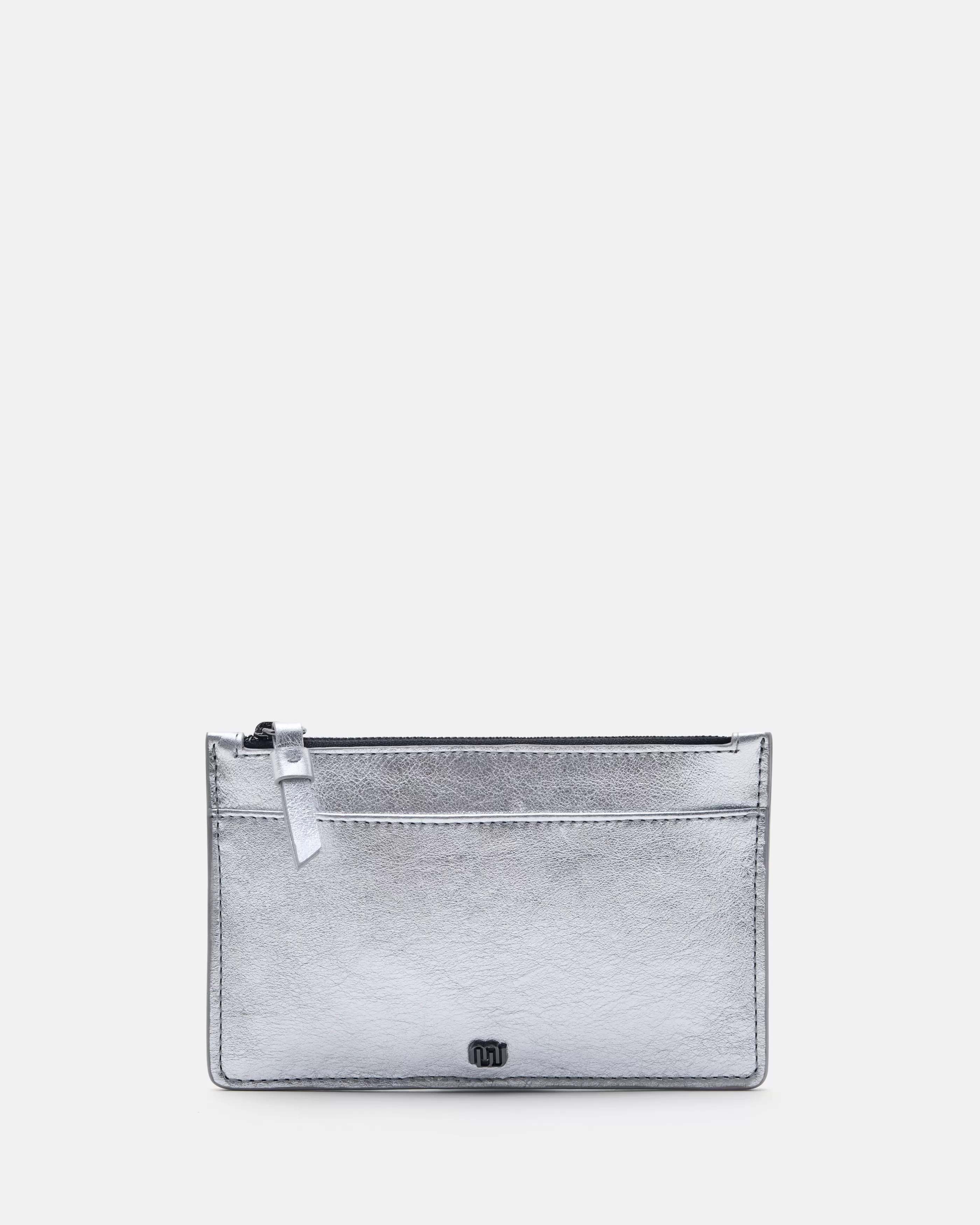 Minelli Le Monogramme | Petites Maroquineries<POCHETTE KALYA/MET ARGENT KALYA/MET-PLATINE