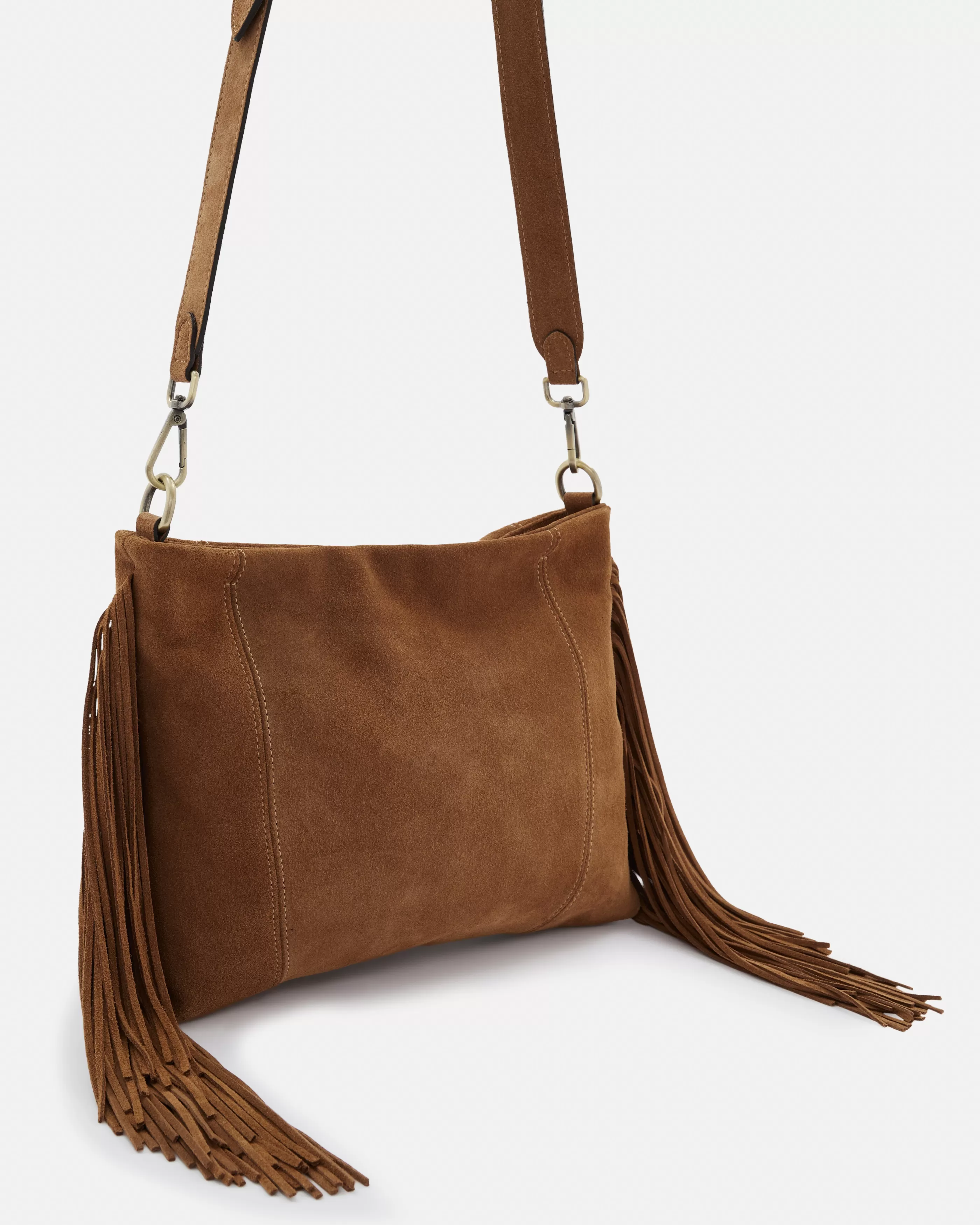 Minelli Western | Sacs En Cuir<SAC À FRANGES GLORIA/VEL COGNAC