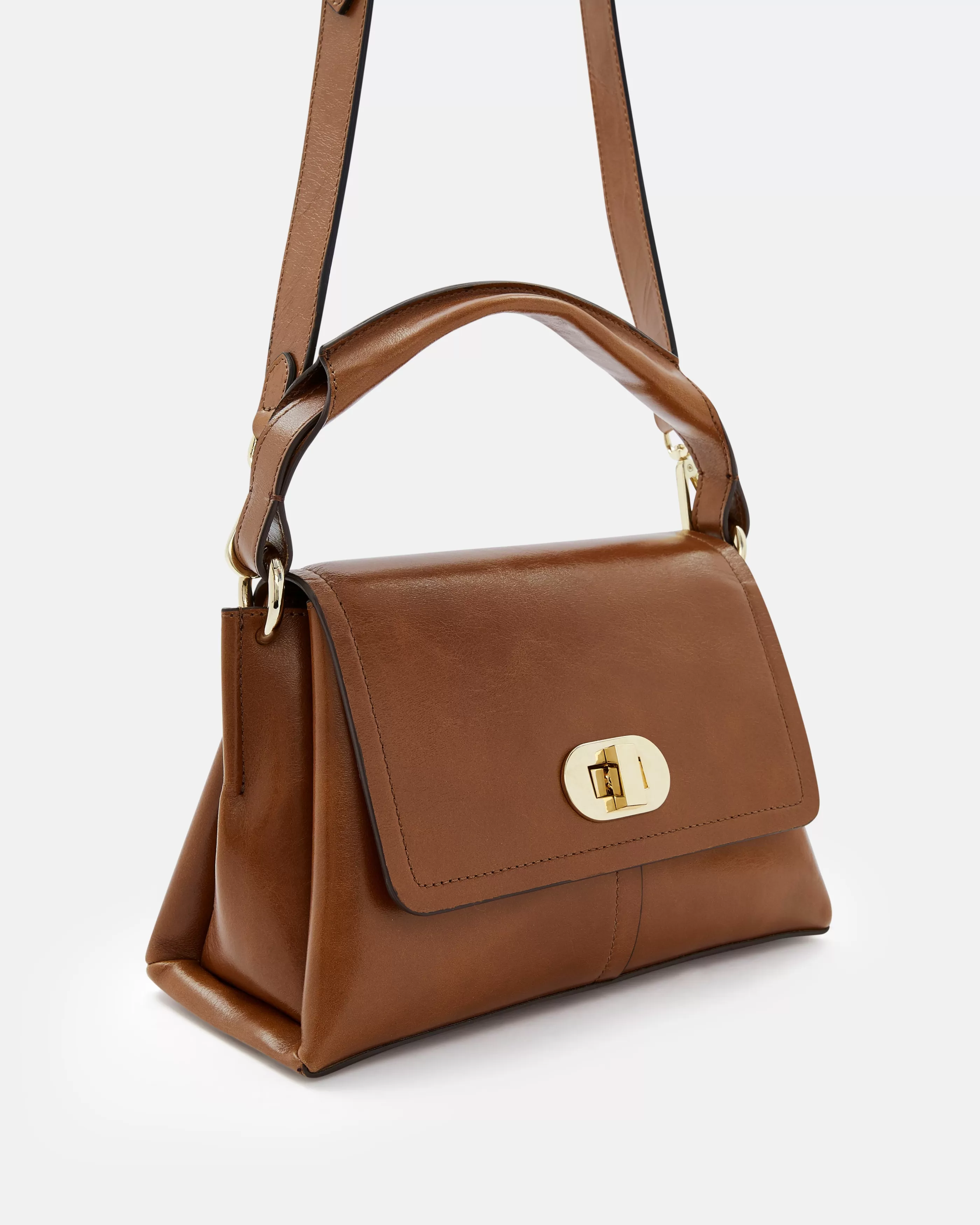 Minelli Business Casual | Sacs En Cuir<SAC CUIR GABRIEL CAMEL