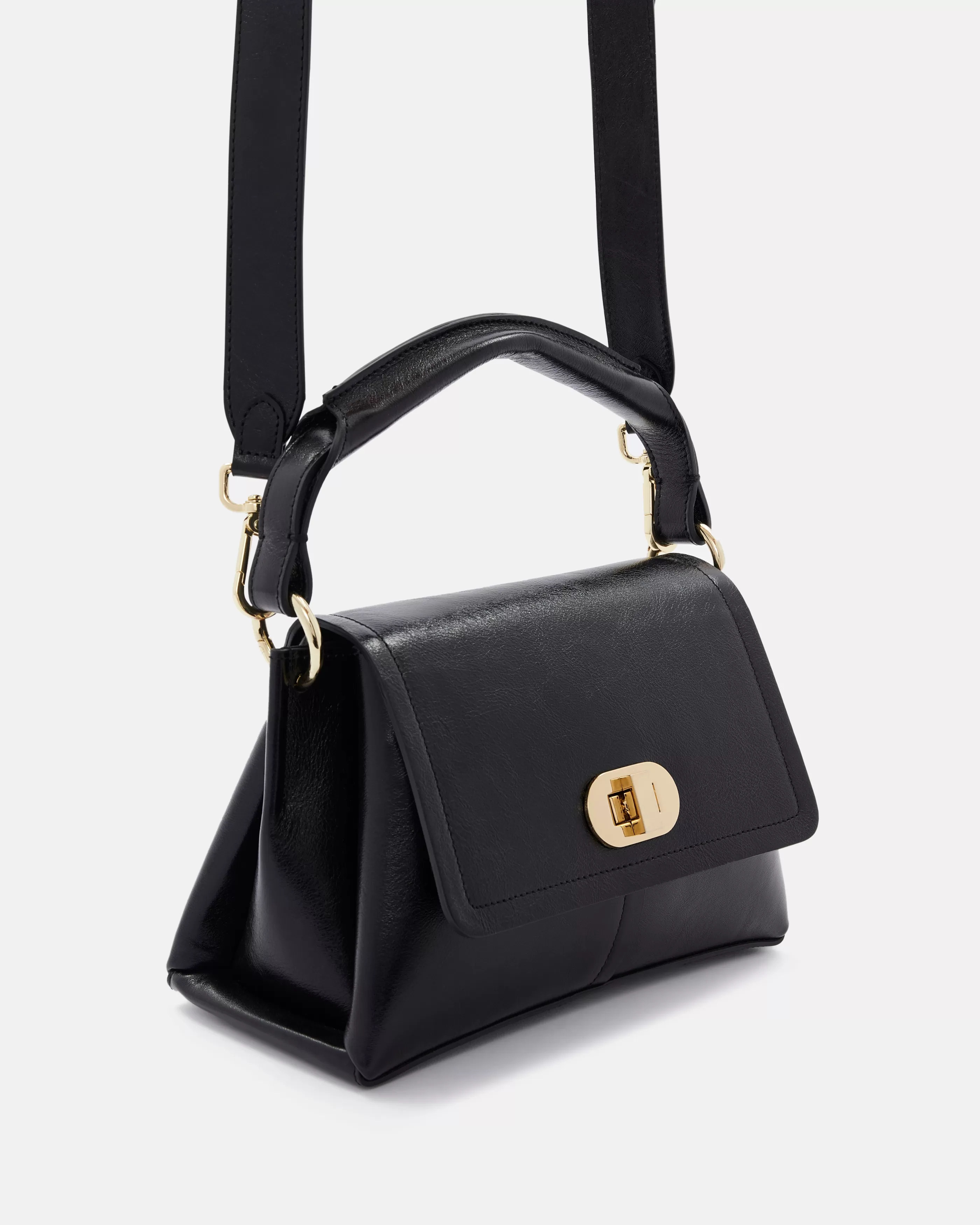 Minelli Business Casual | Sacs En Cuir<SAC CUIR GABRIEL NOIR