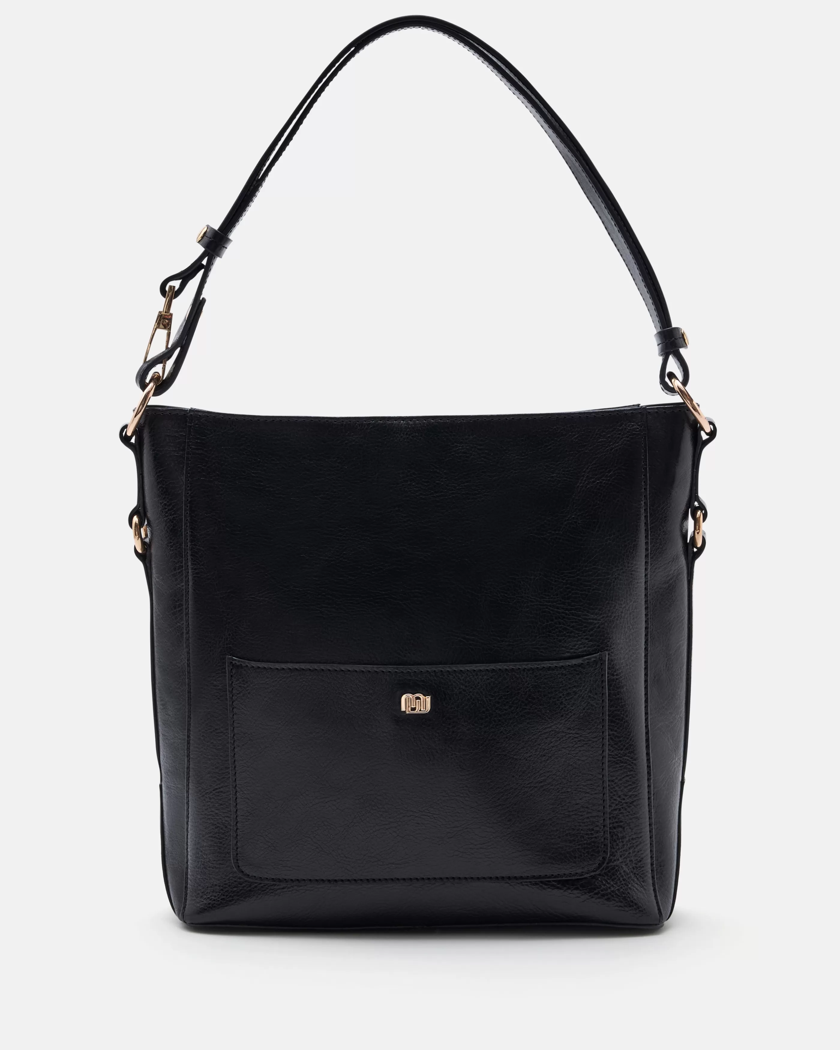 Minelli Le Monogramme | Sacs En Cuir<SAC GRAND VOLUME KILIA NOIR KILIA-NOIR