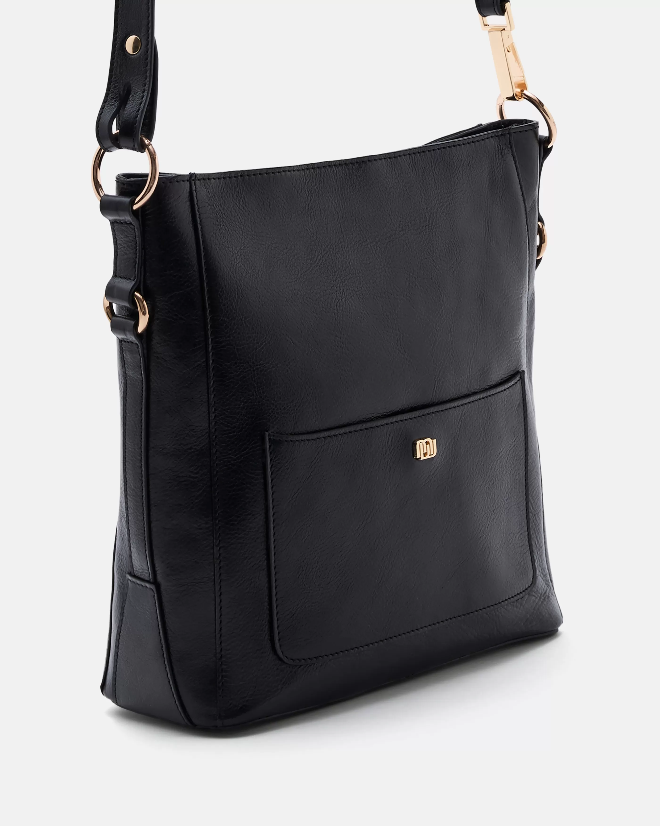 Minelli Le Monogramme | Sacs En Cuir<SAC GRAND VOLUME KILIA NOIR KILIA-NOIR