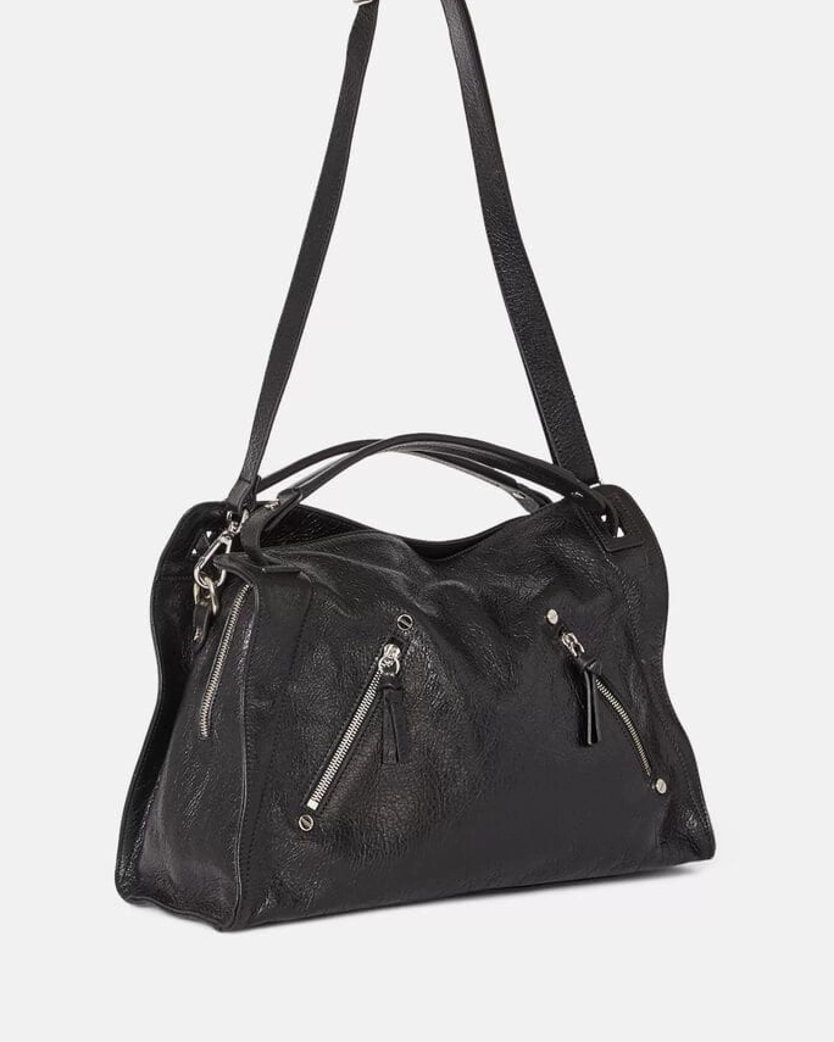 Minelli Sacs En Cuir | Sacs En Cuir<SAC GRAND VOLUME LUMINA NOIR