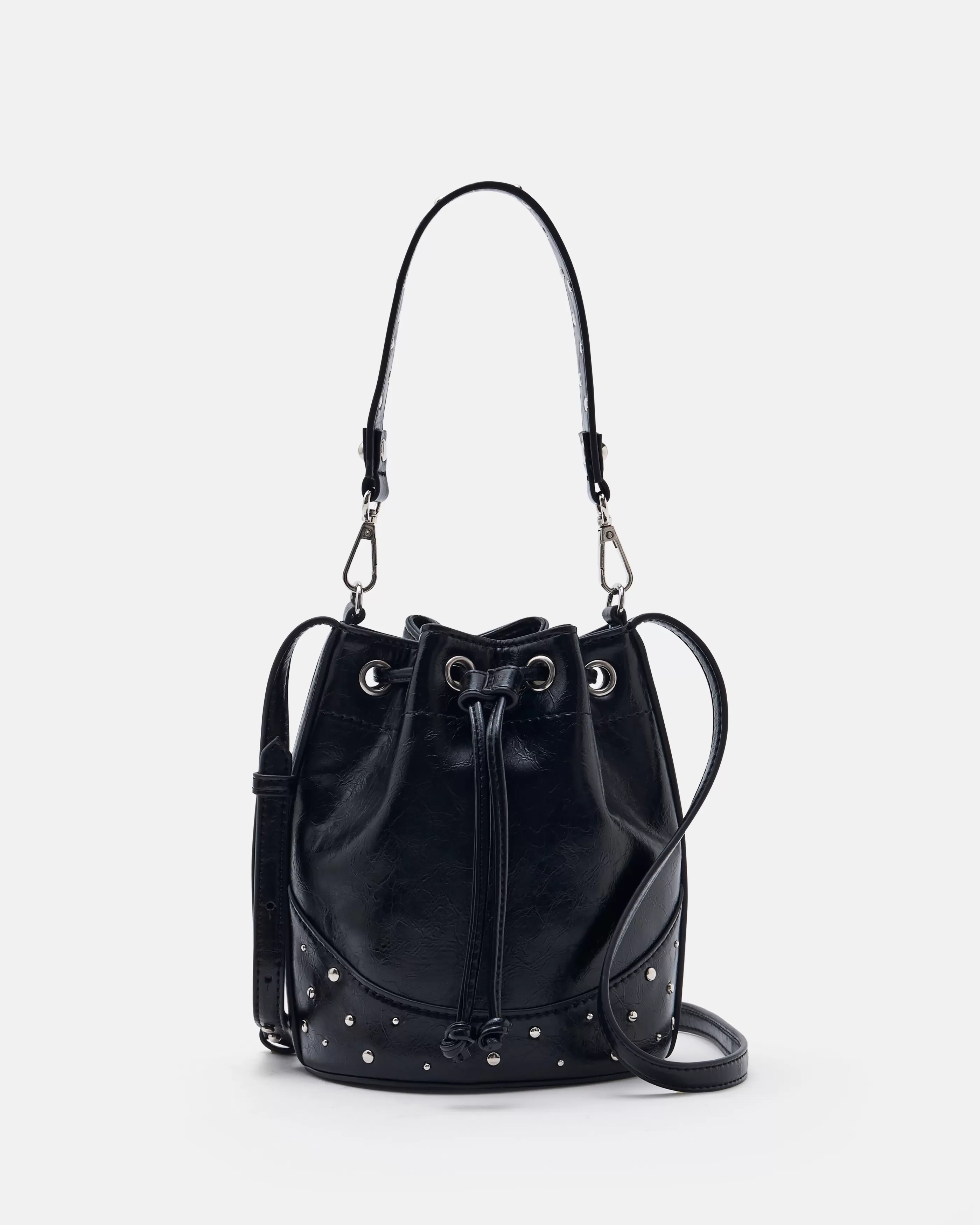 Minelli Western | Sacs Moyens Formats<SAC MOYEN VOLUME BILY/STUD NOIR BILY/STUD-NOIR