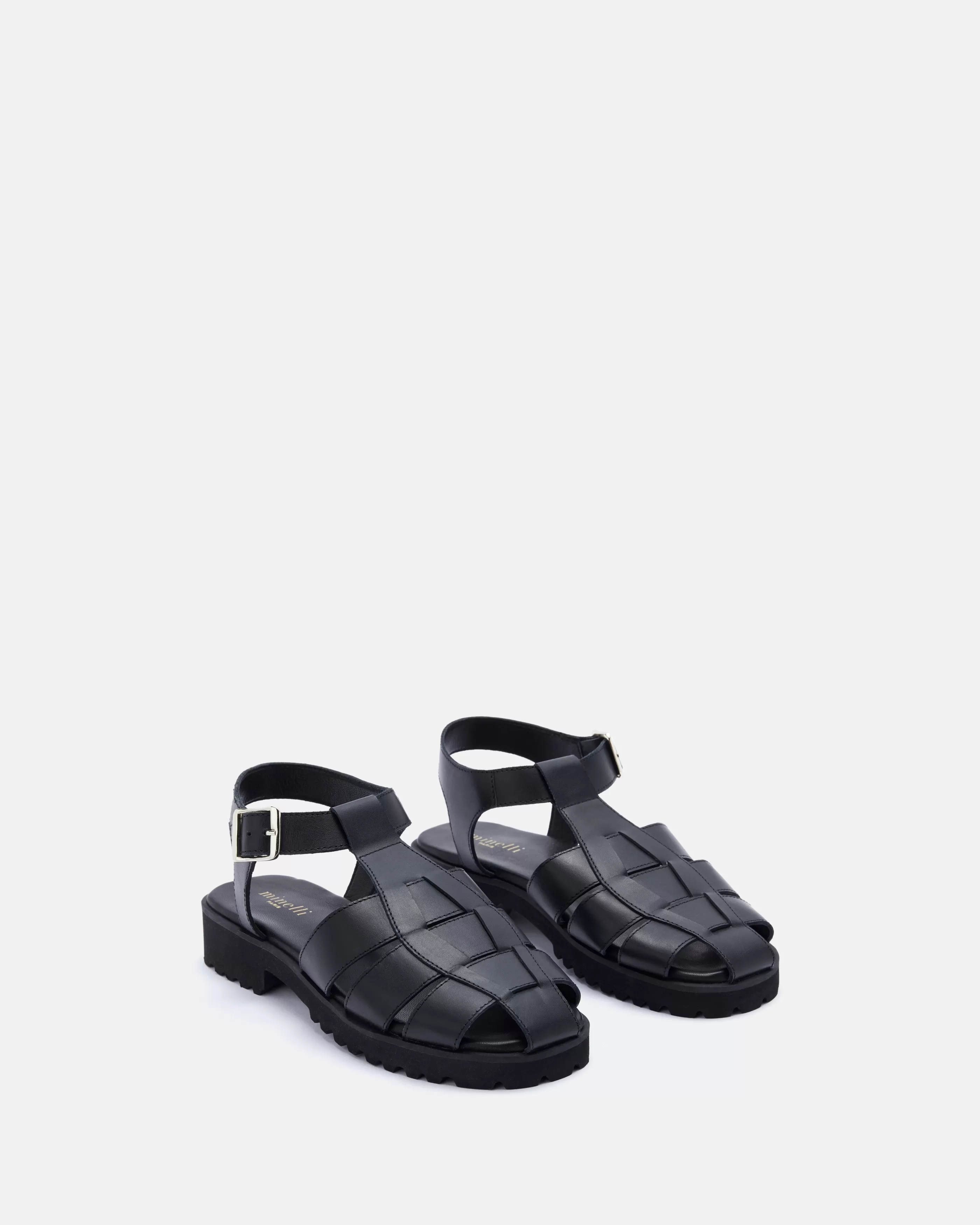 Minelli Sandales & Mules | Sandales<SANDALES IKAWA NOIR