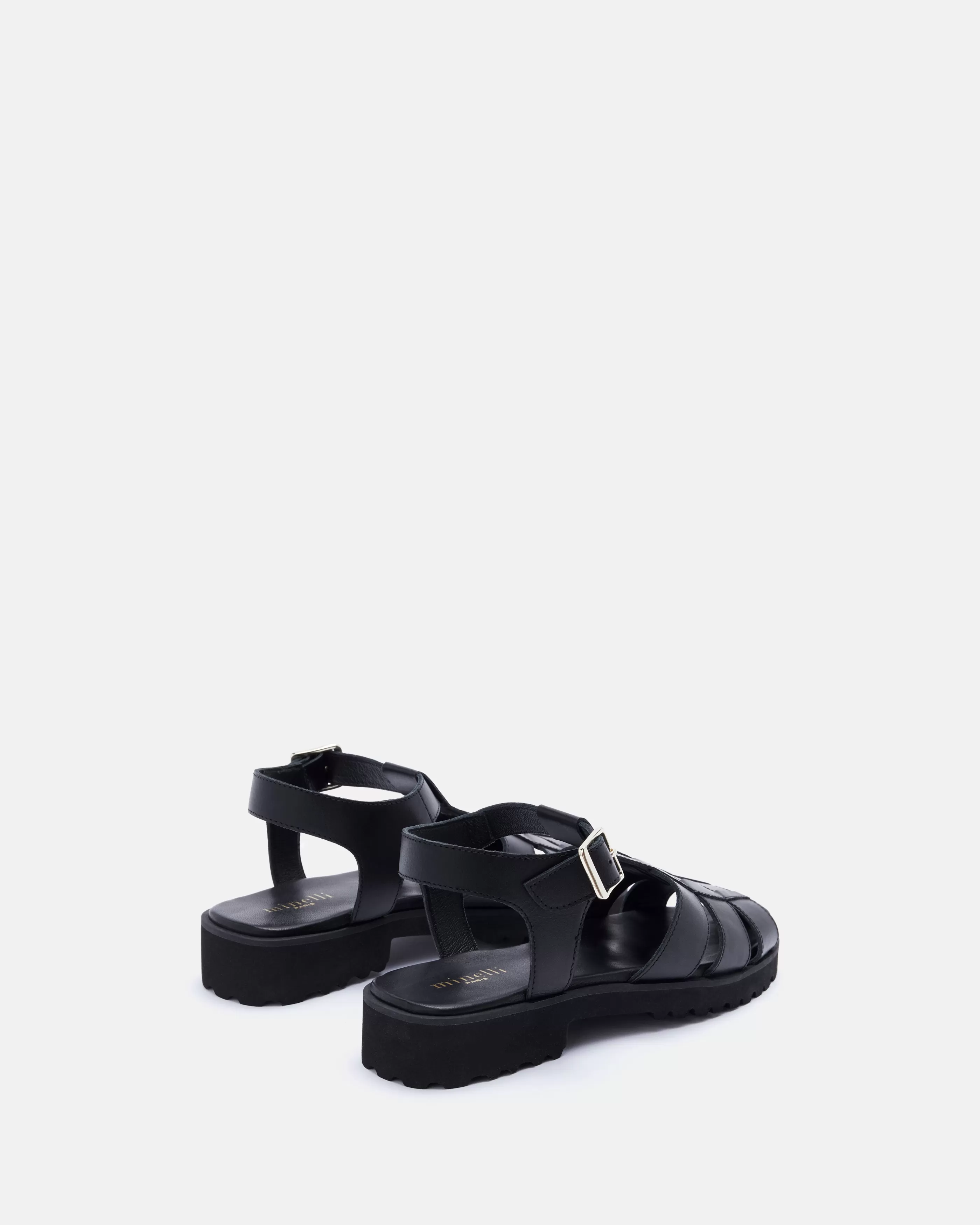 Minelli Sandales & Mules | Sandales<SANDALES IKAWA NOIR