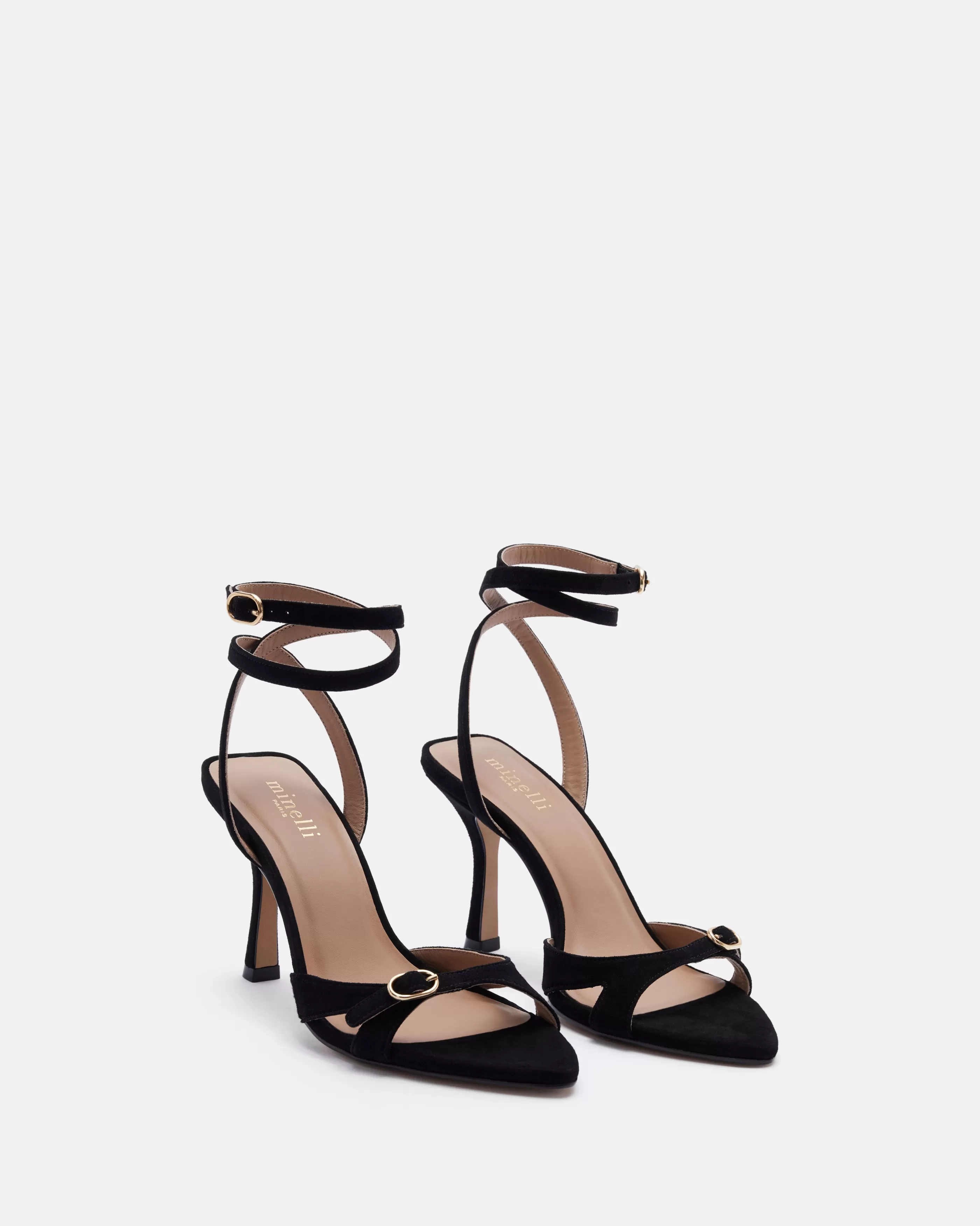 Minelli Sandales & Mules | Sandales<SANDALES KEOUNIA/VEL NOIR