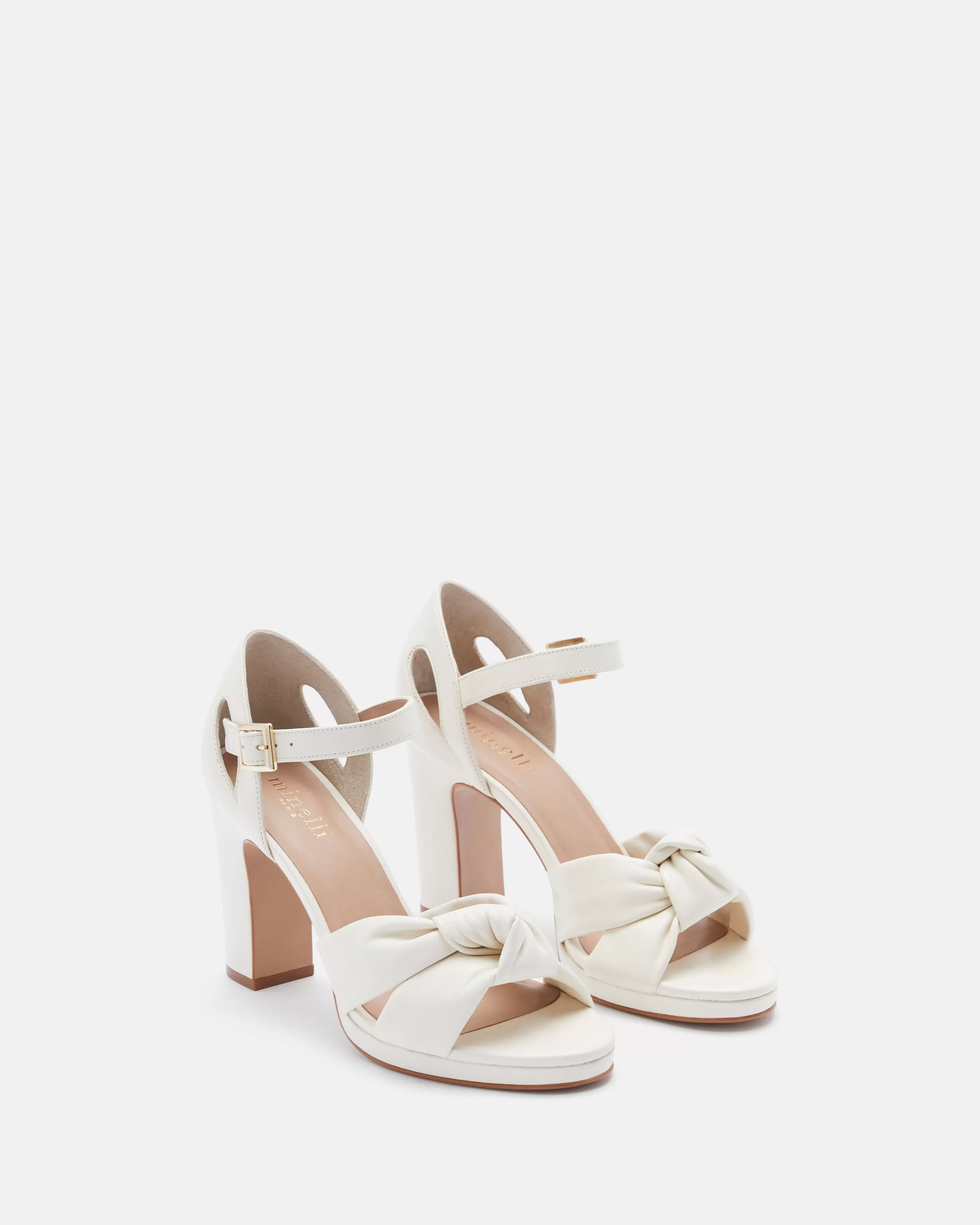 Minelli Cérémonie | Sandales & Mules<SANDALES KILOA BLANC CREME