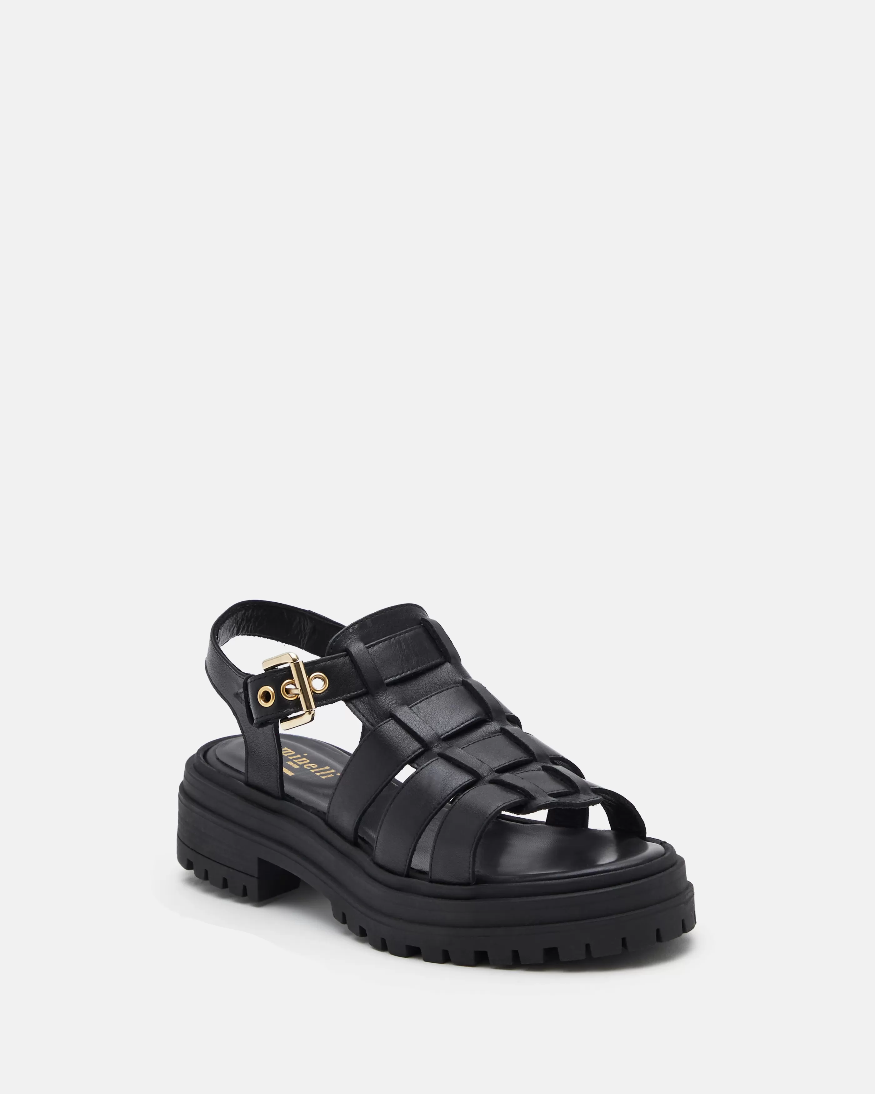 Minelli Sandales & Mules | Sandales<SANDALES MILANYA NOIR