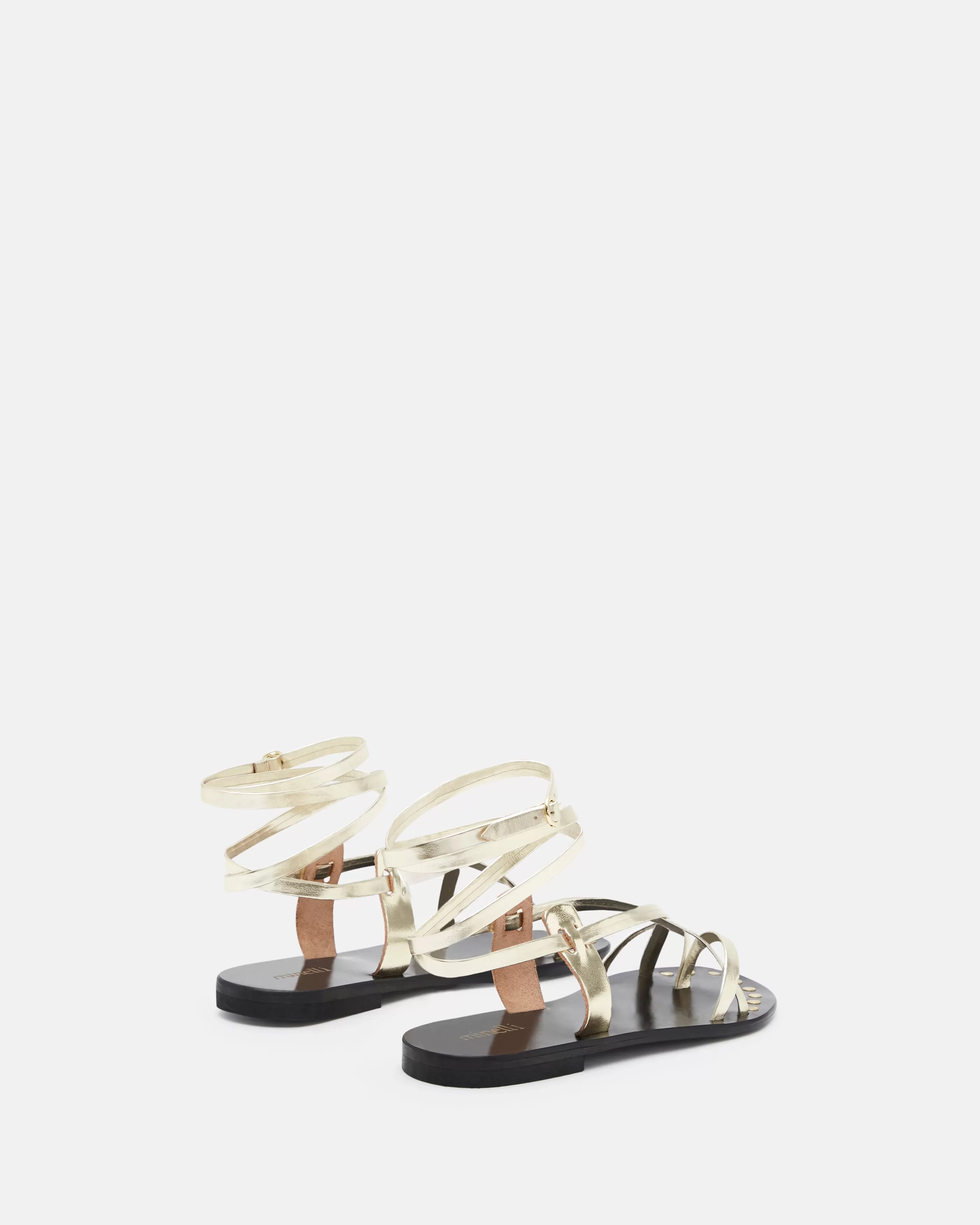 Minelli Sandales & Mules | Sandales<SANDALES MYA/MET PLATINE