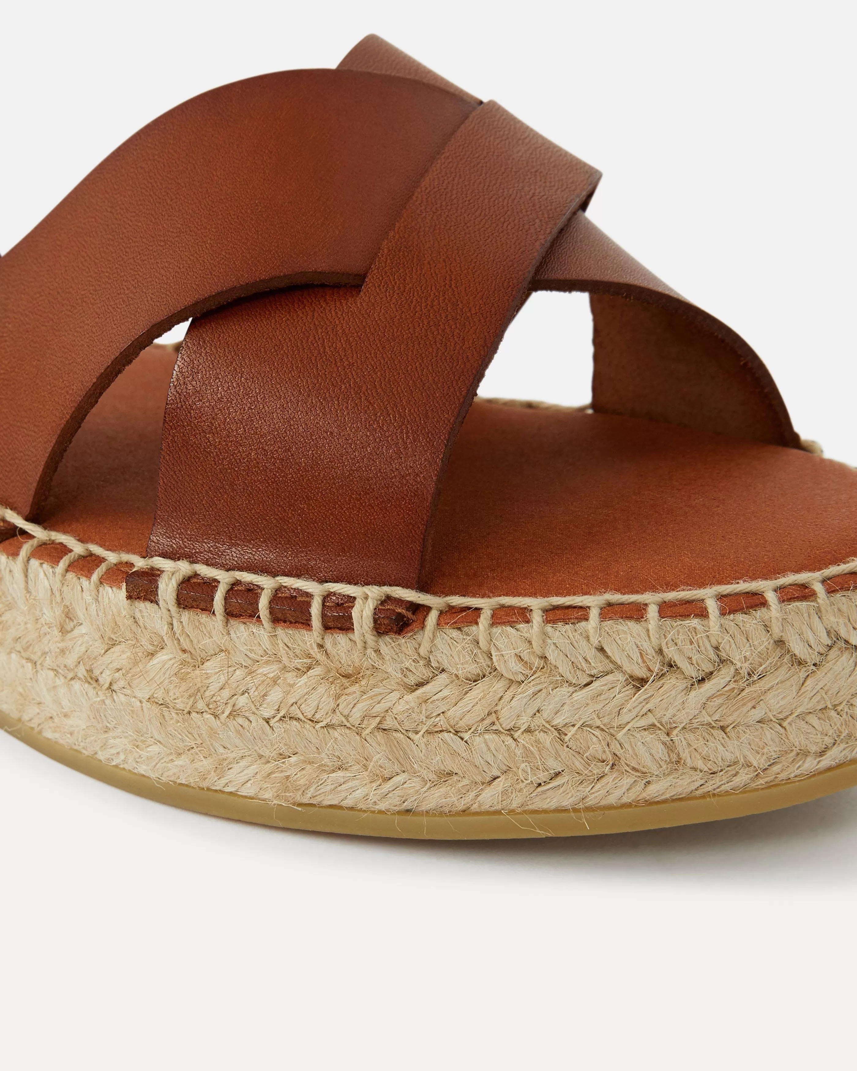 Minelli Sandales & Mules | Sandales<SANDALES PLAT ANTIA CUIR