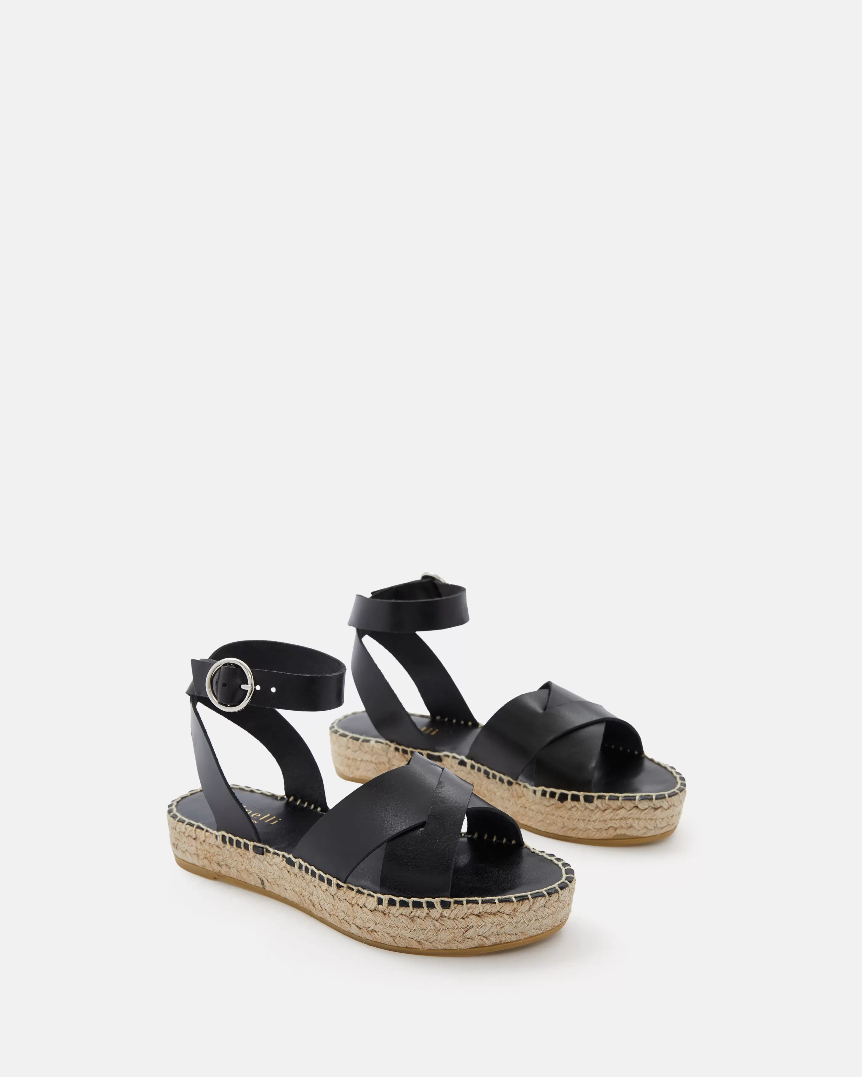 Minelli Sandales & Mules | Sandales<SANDALES PLAT ANTIA NOIR