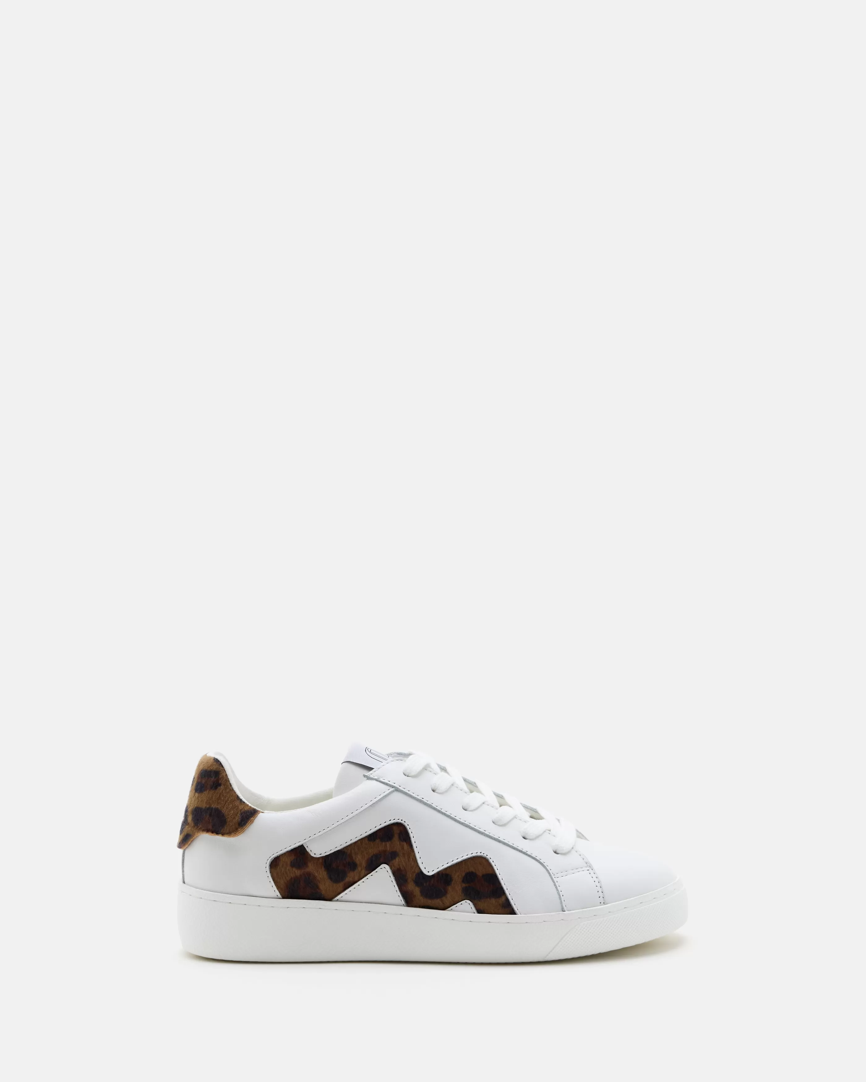 Minelli Baskets<TENNIS CLELIA/PONY BLANC LÉOPARD BLANC-LEOPARD