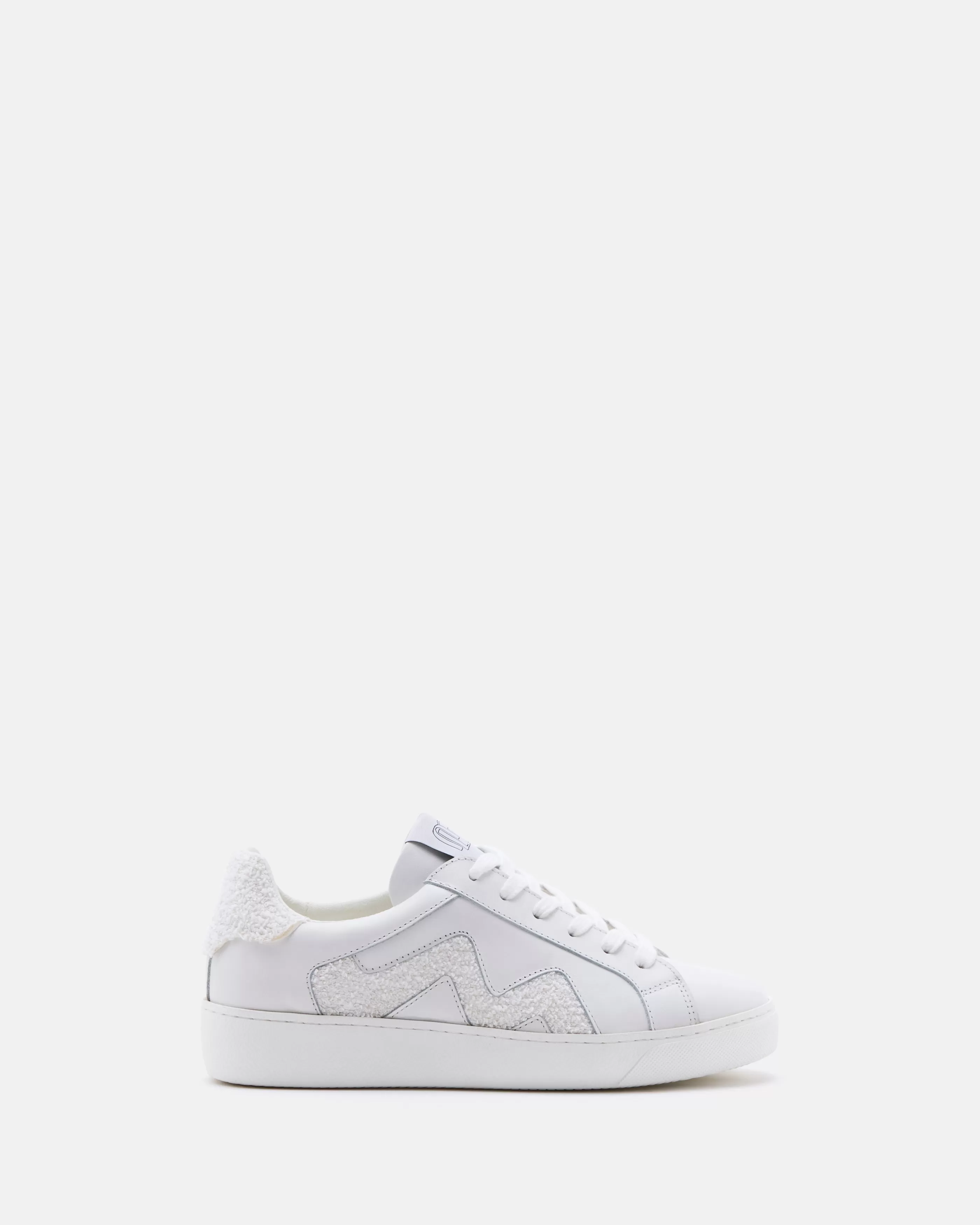 Minelli Baskets<TENNIS CLELIA/WHOOL BLANC