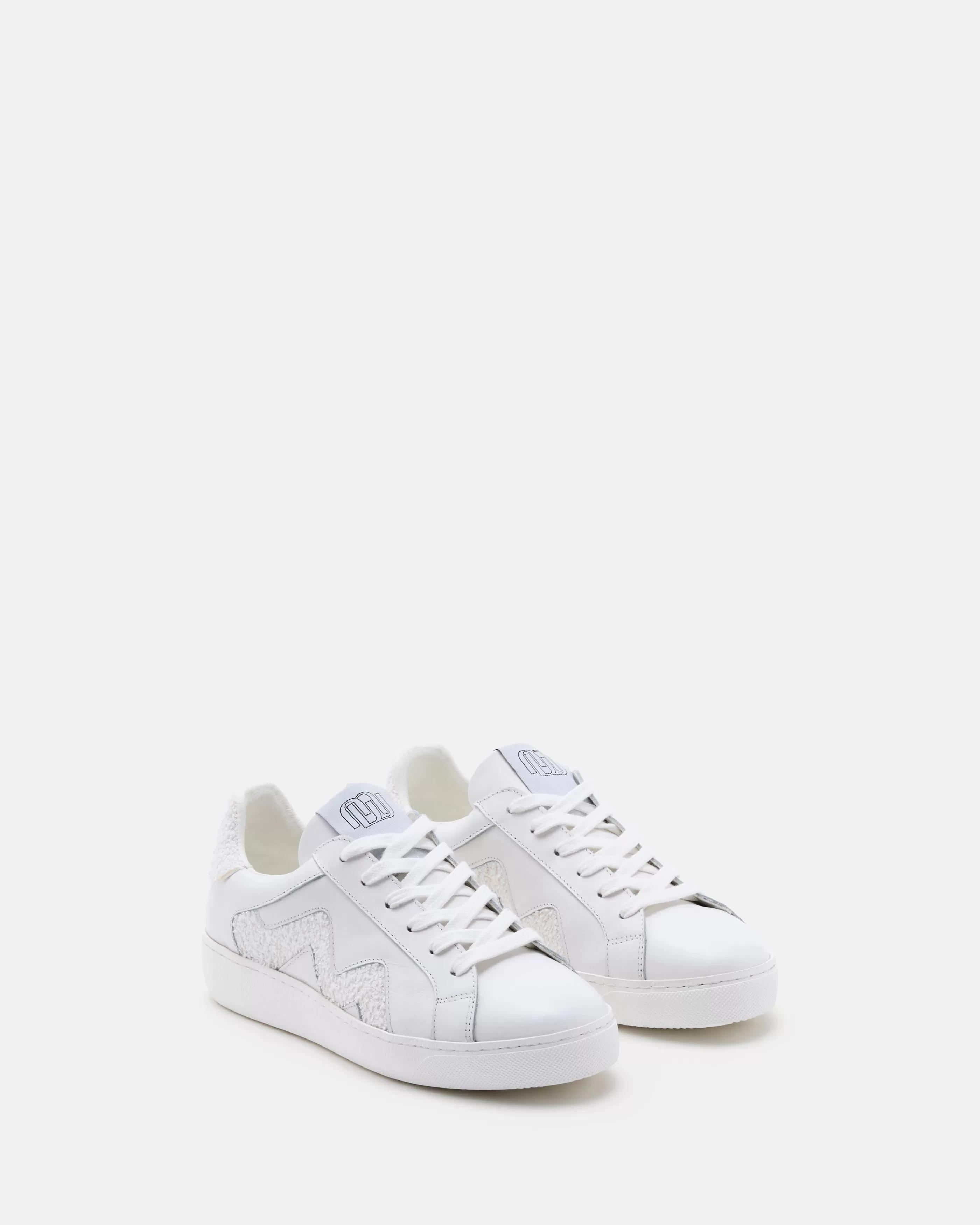 Minelli Baskets<TENNIS CLELIA/WHOOL BLANC